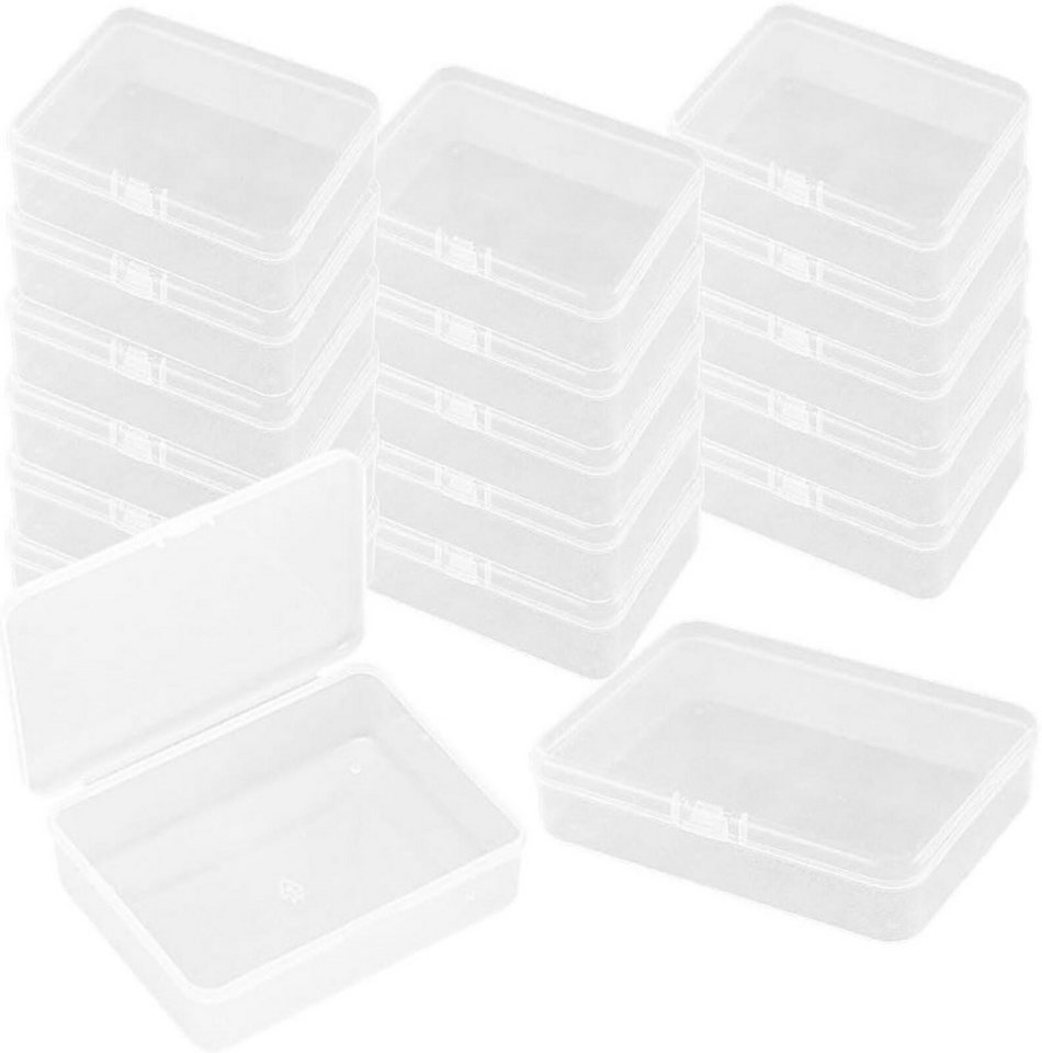 FELIXLEO Sortimentskasten 18er Set Aufbewahrungsbox, groß & rechteckig für Kleinteile (18 St)