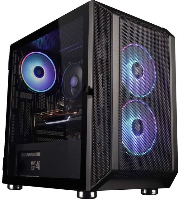 Kiebel Citadel 12 Gaming-PC (Intel Core i5 Intel Core i5-12400F, RTX 3050, 32 GB RAM, 2000 GB SSD, Luftkühlung, ARGB-Beleuchtung)