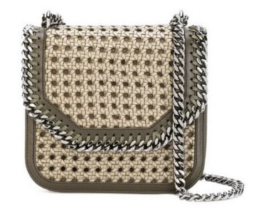 Stella McCartney Schultertasche Stella Mccartney Vegan Wicker Falabella Bag Tasche Umhängetasche Cross