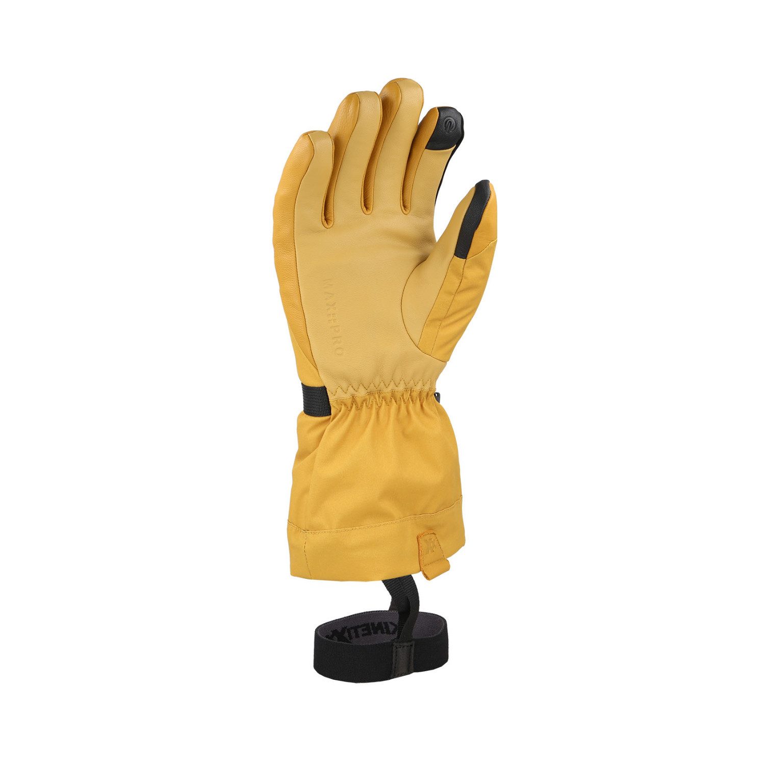 Kinetixx Skihandschuhe KinetiXx Beldin GTX® Herren Skihandschuhe – Warm & Wasserdicht (in Schwarz oder Mustard) Grip, Atmungsaktiv, Winddicht, Touchscreen kompatibel, Wasserdicht