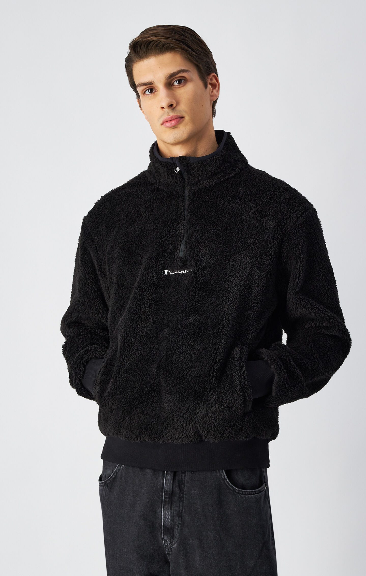 Champion Fleecepullover Polar Half Zip Top (1-tlg) günstig online kaufen