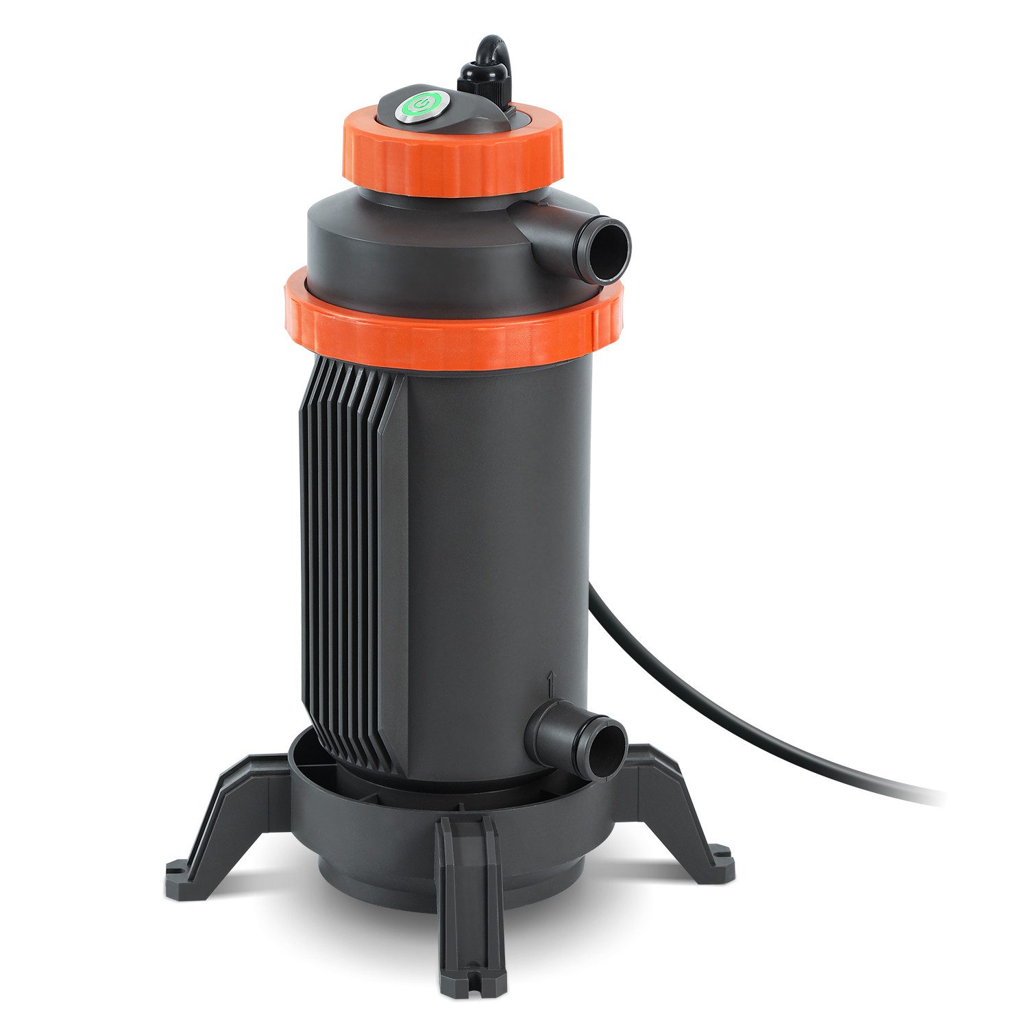 Clanmacy Pool-Wärmepumpe Poolheizung Wärmetauscher 3KW Schwimmbadheizung Schwimmbadheizer