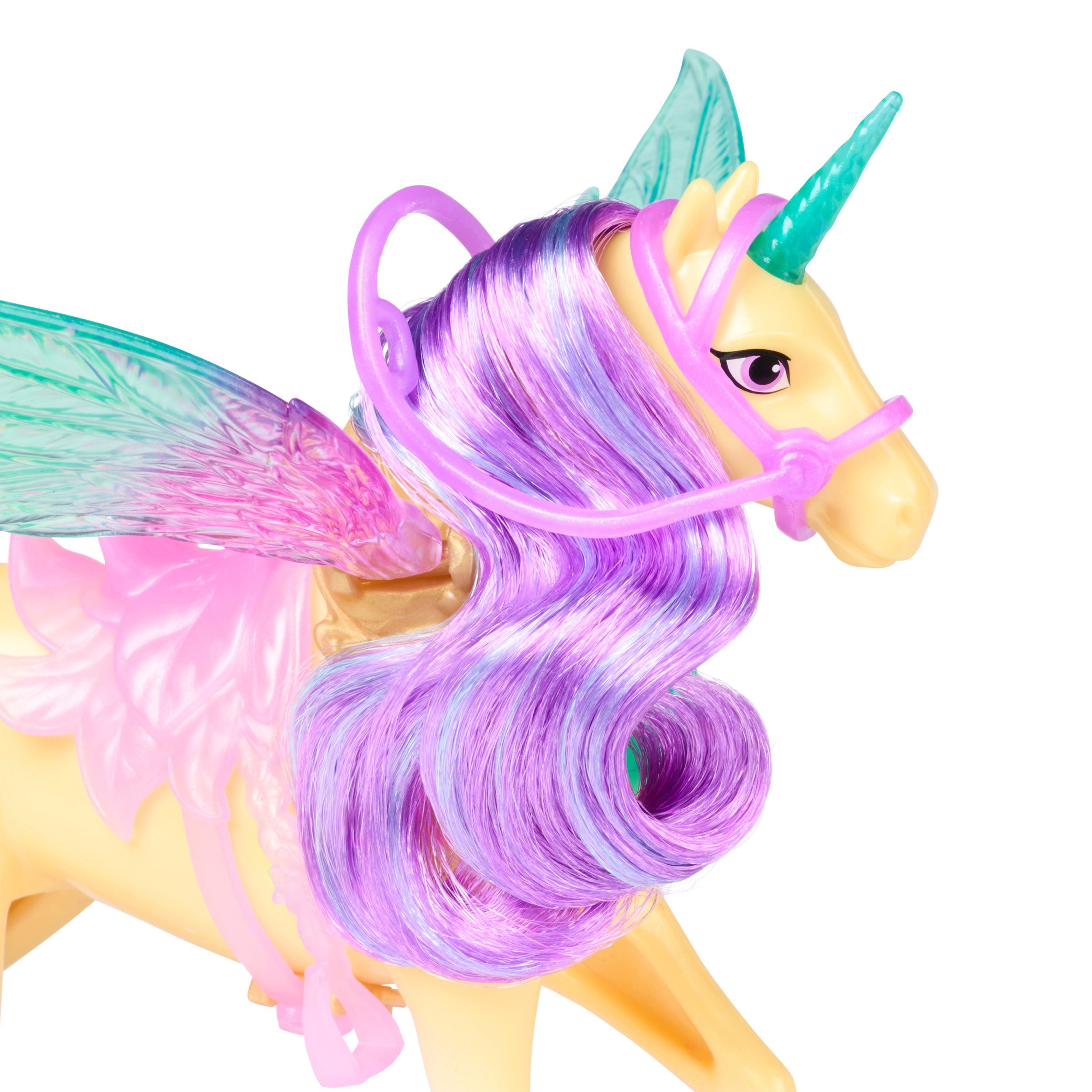 Spin Master Anziehpuppe Unicorn Academy - Wing Magic Ava und Leaf Spielset – Bild 5 von 5