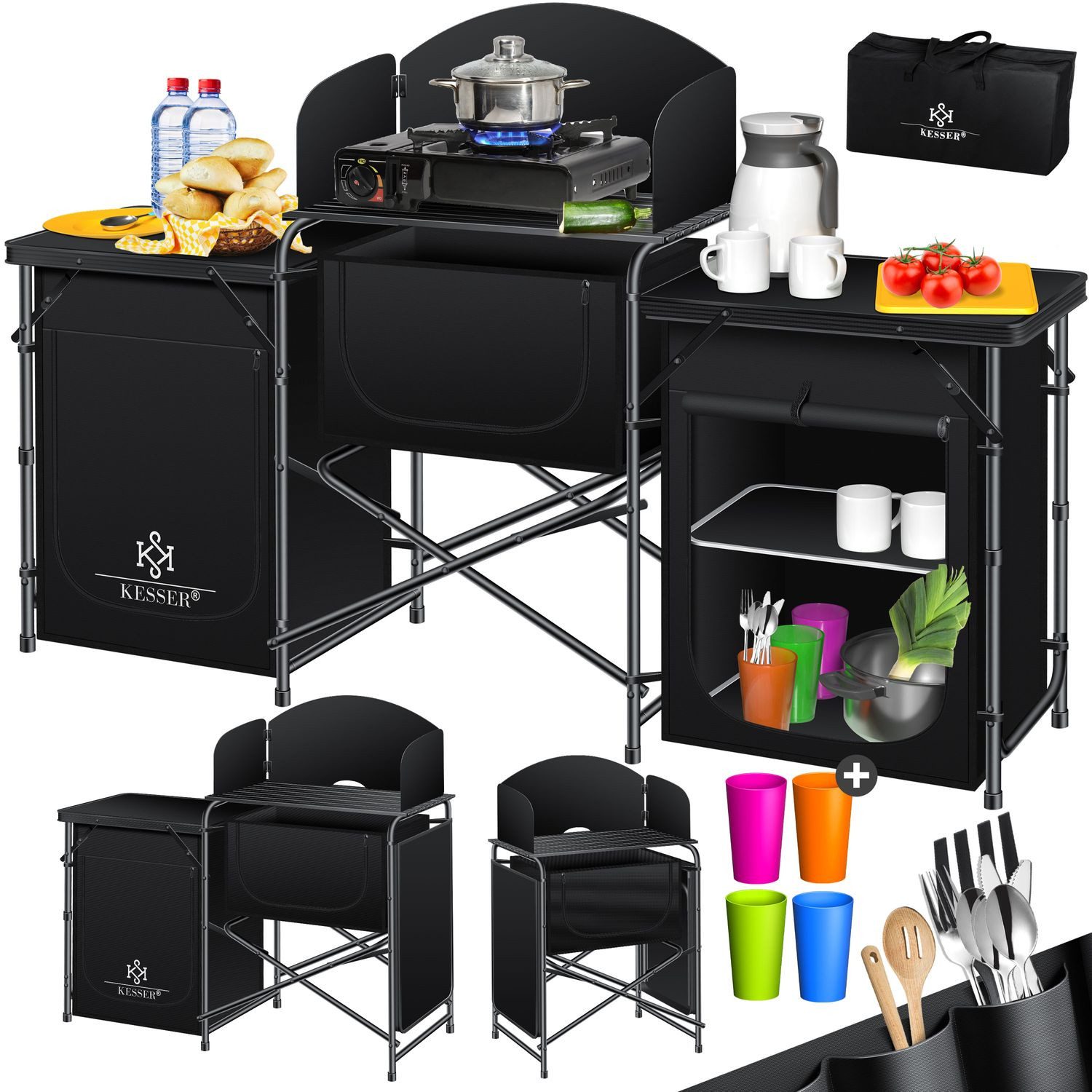 KESSER Campingschrank Campingschrank, Campingküche mit Aluminiumgestell günstig online kaufen