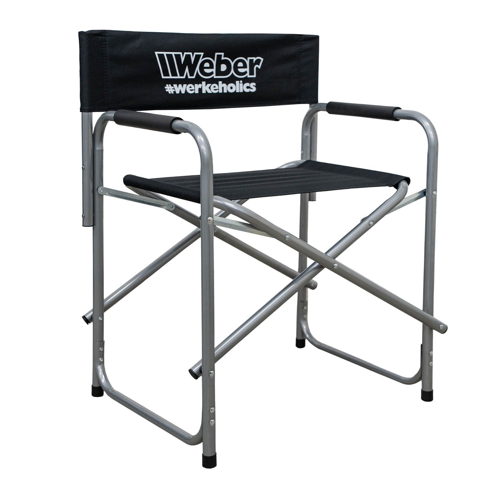 Weber GmbH Klappstuhl Weber #Werkeholics Regiestuhl schwarz (1 St), bis 100 günstig online kaufen