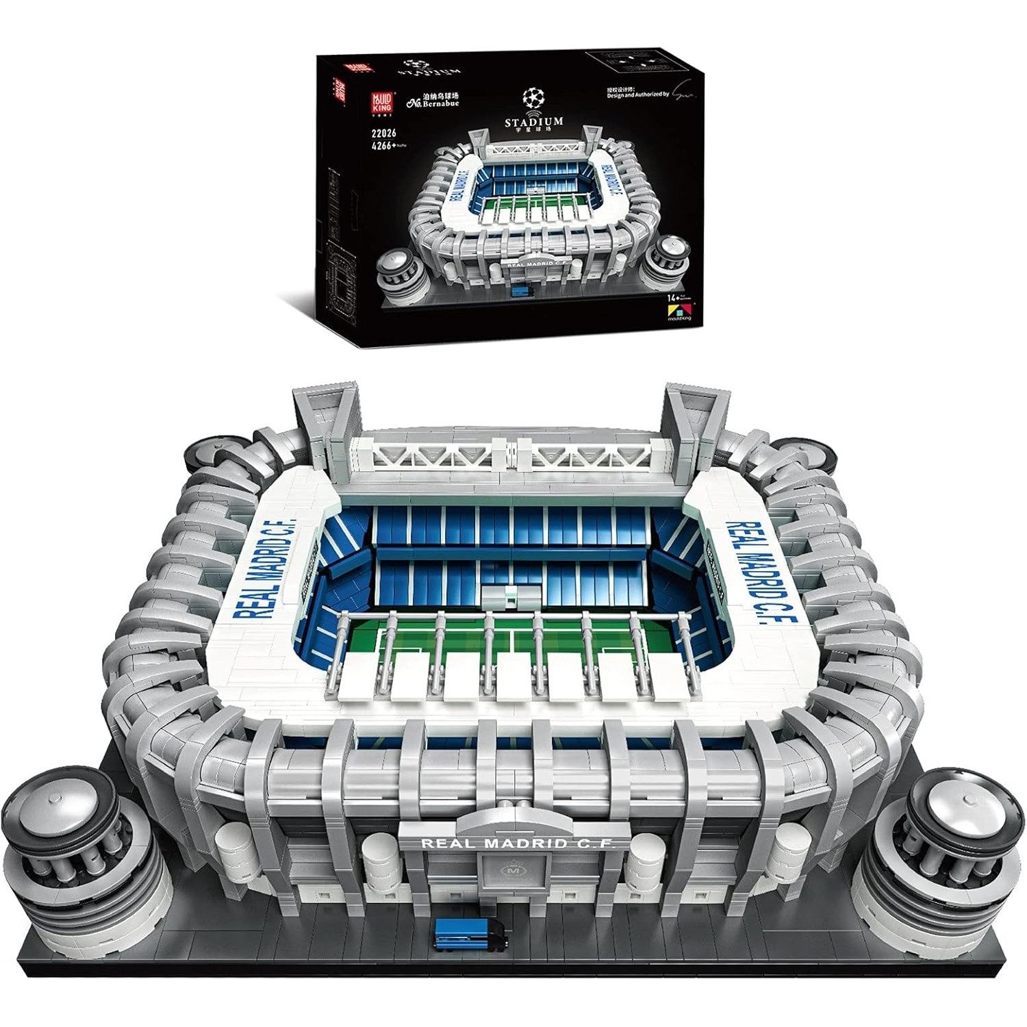 Mould King 22026 Bernabue Stadion Konstruktionsspielsteine