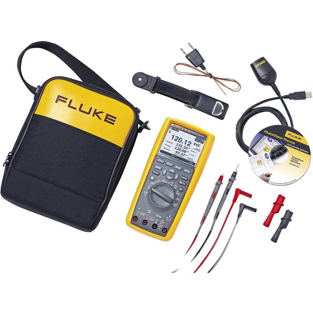 Fluke Multimeter Digital-Multimeter 289/FVF Combo-Kit, Grafik-Display, Datenlogger