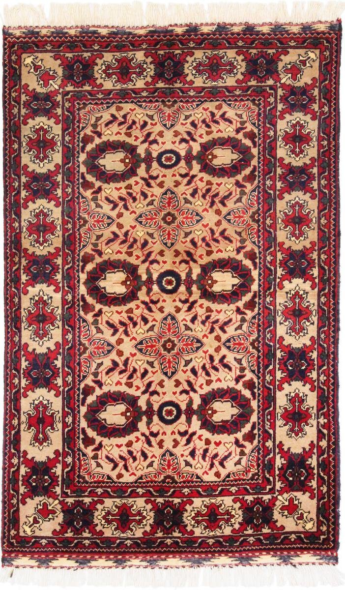 Orientteppich Afghan Samargand 100x155 Handgeknüpfter Orientteppich, Nain Trading, rechteckig, Höhe: 6 mm