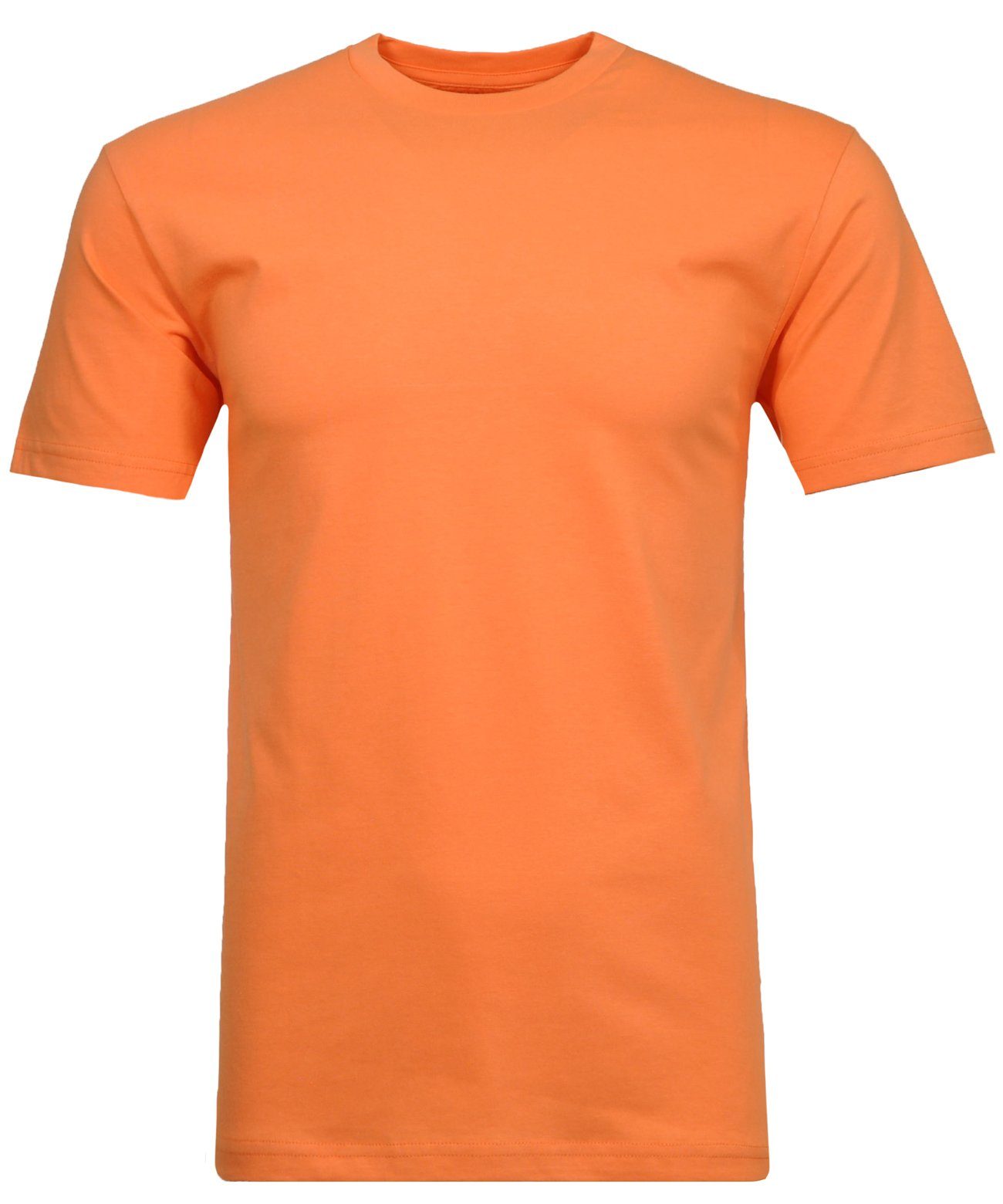 RAGMAN Longshirt Aprikose-052 | T-Shirts
