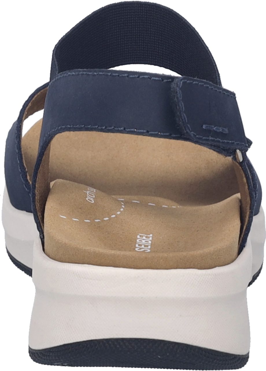 Josef Seibel Estelle 13 Sandale Sommerschuh, Komfortschuh mit praktischen Klettverschlüssen, G-Weite
