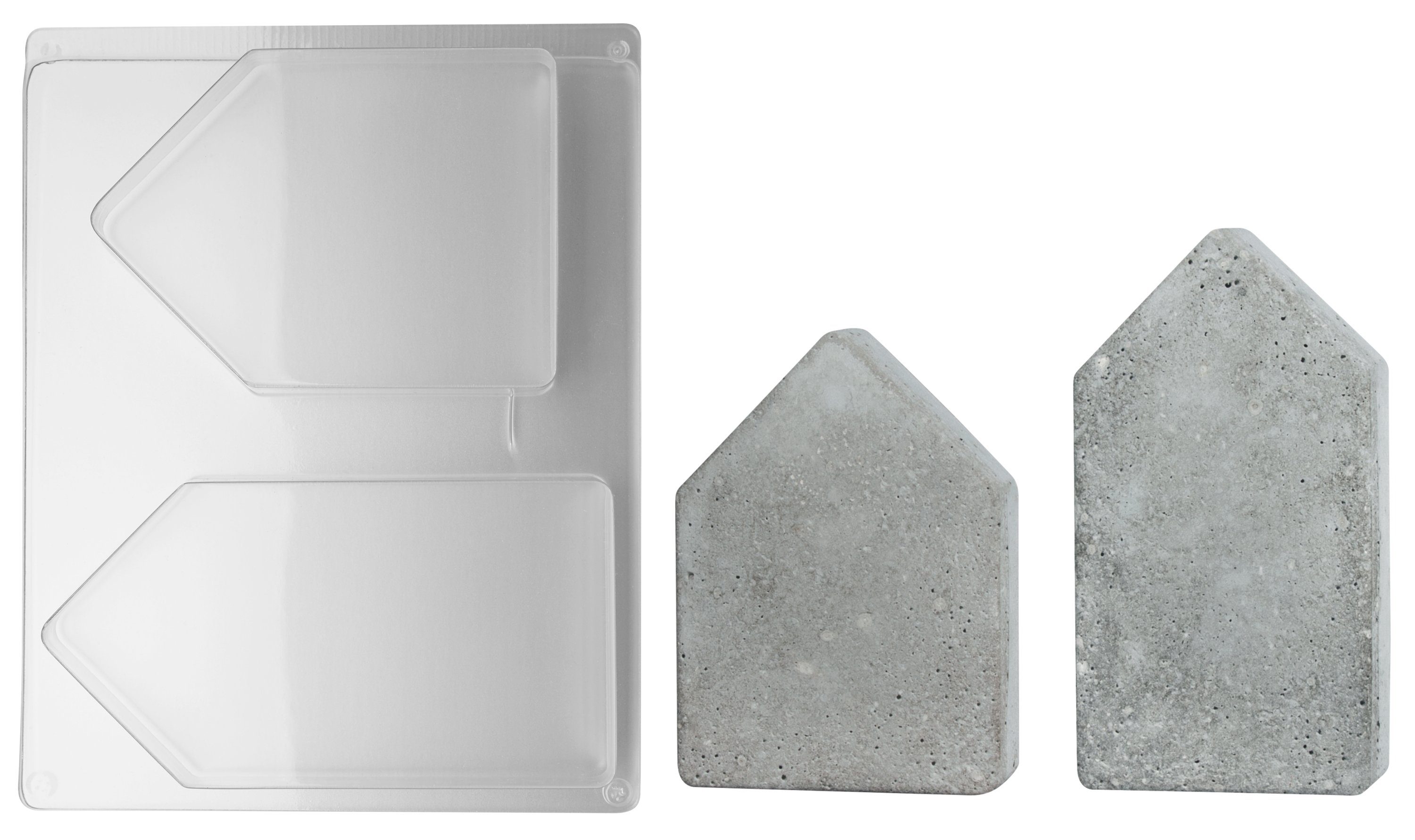 Modellierwerkzeug Gießform 2 Häuser