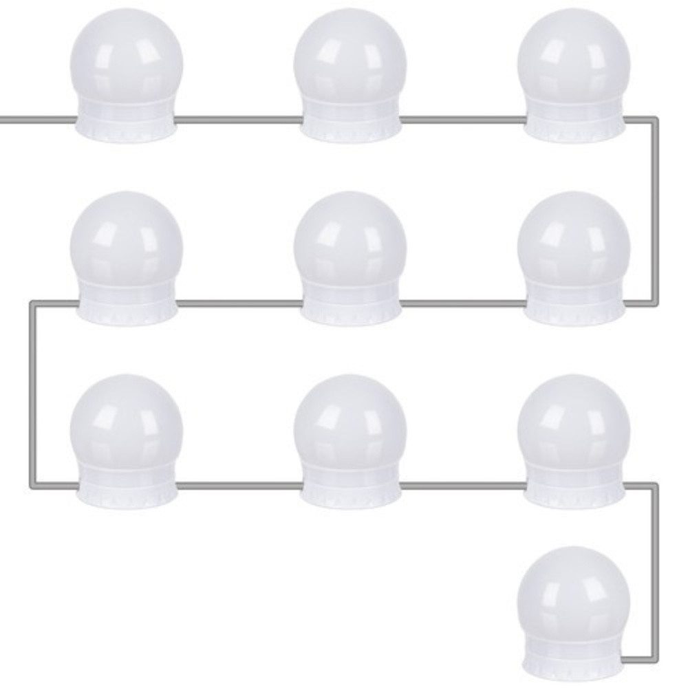 IZOXIS LED Arbeitsleuchte LED-Lampen Schminktisch, Ausleuchtung, LED fest i günstig online kaufen