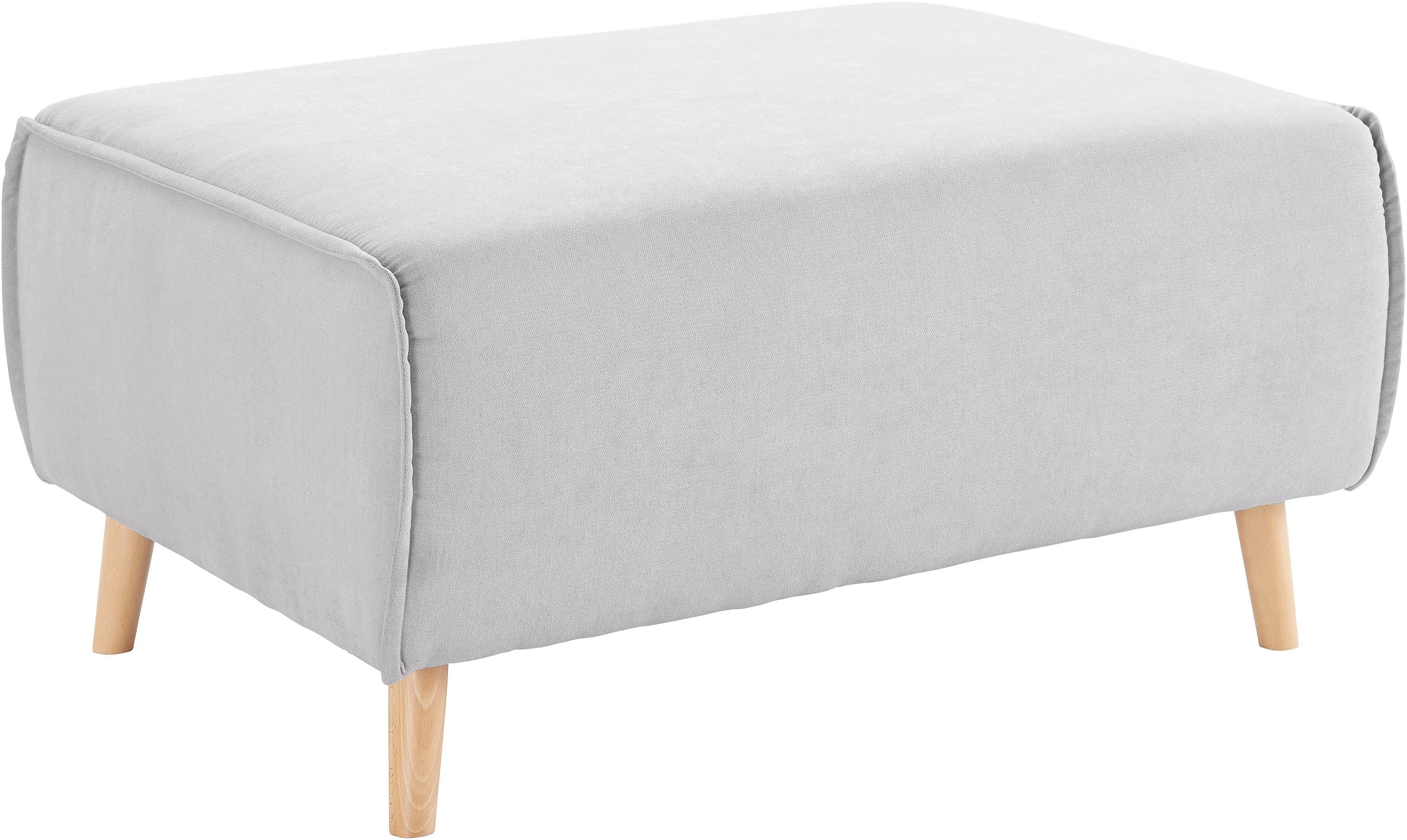 Home affaire Hocker Janek, mit Keder in scandinavischem Design günstig online kaufen