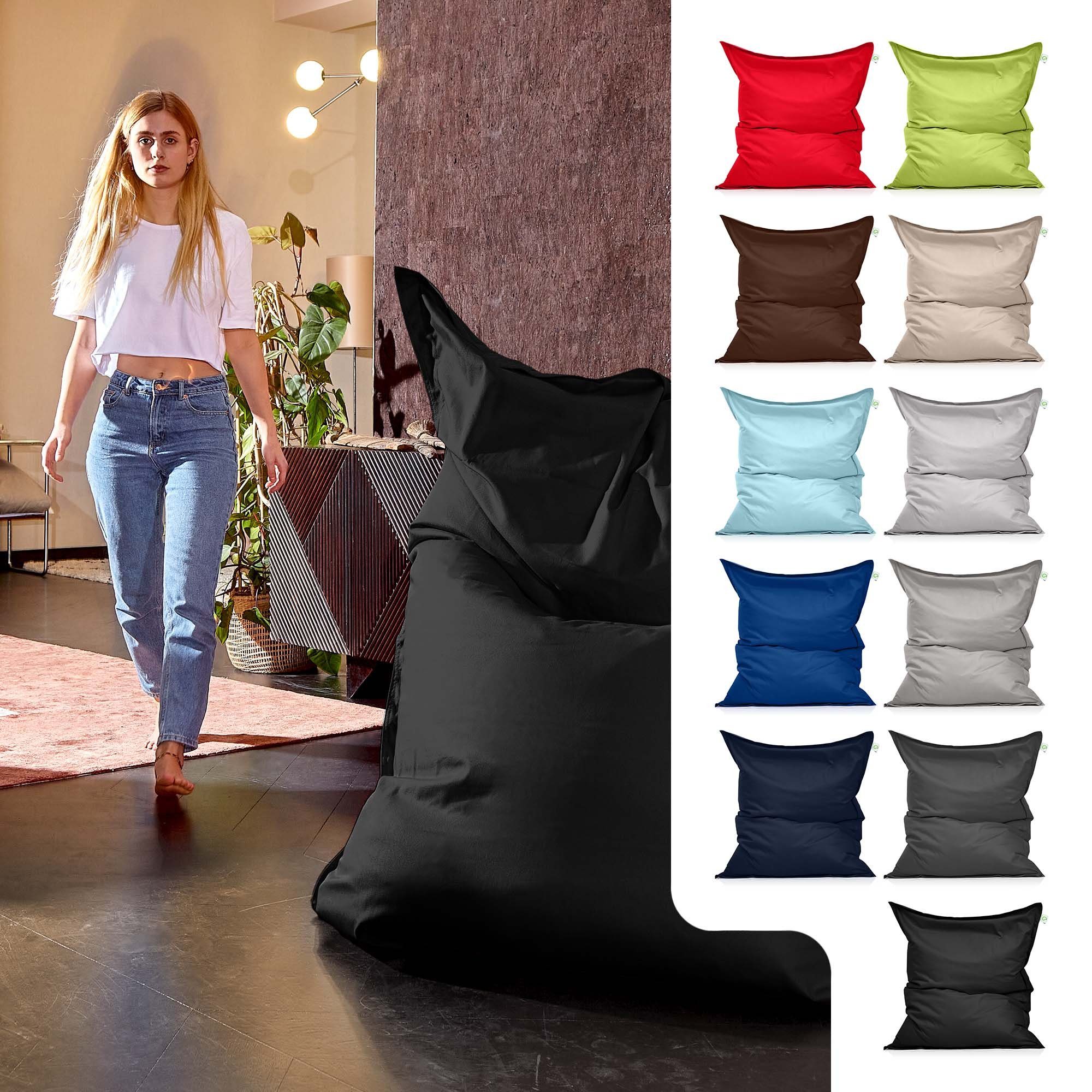 Green Bean Sitzsack Square (Indoor Bean günstig online kaufen