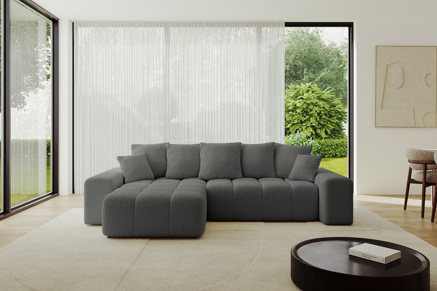 ALTDECOR Ecksofa ENIL-L, Couch mit Schlaffunktion, günstig online kaufen