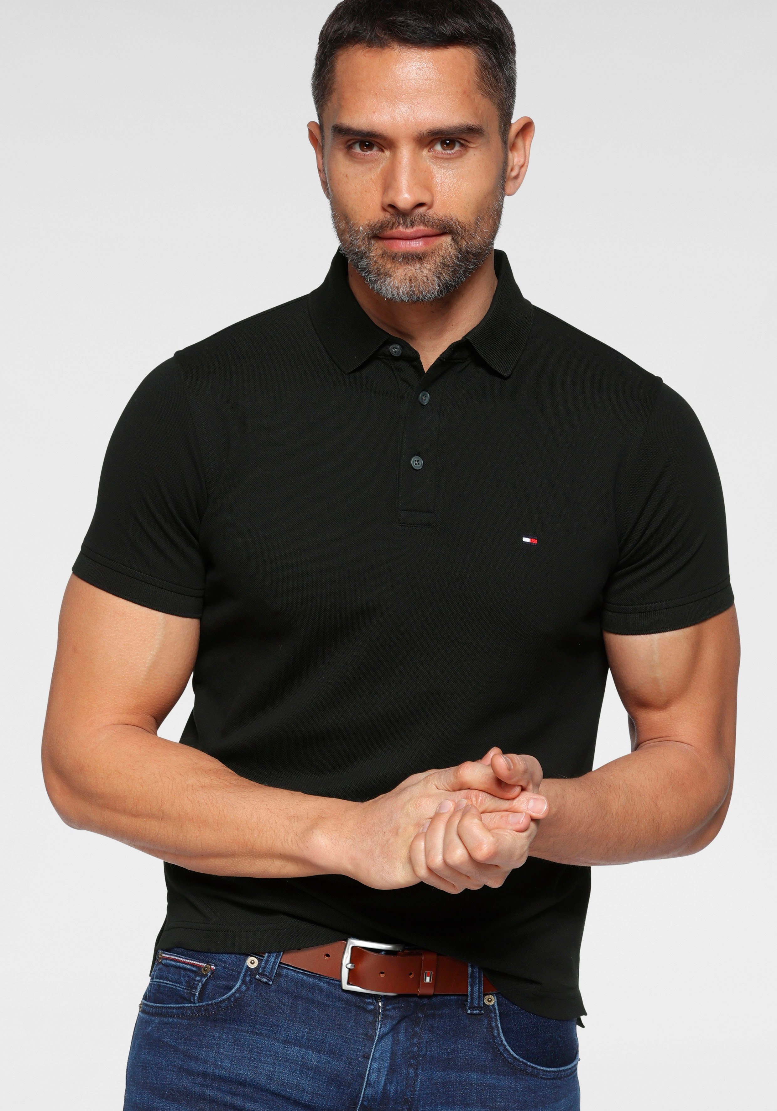 Tommy Hilfiger Poloshirt 1985 SLIM POLO günstig online kaufen