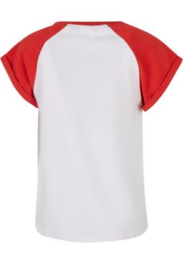 URBAN CLASSICS T-Shirt Urban Classics Damen Girls Contrast Raglan Tee (1-tlg)