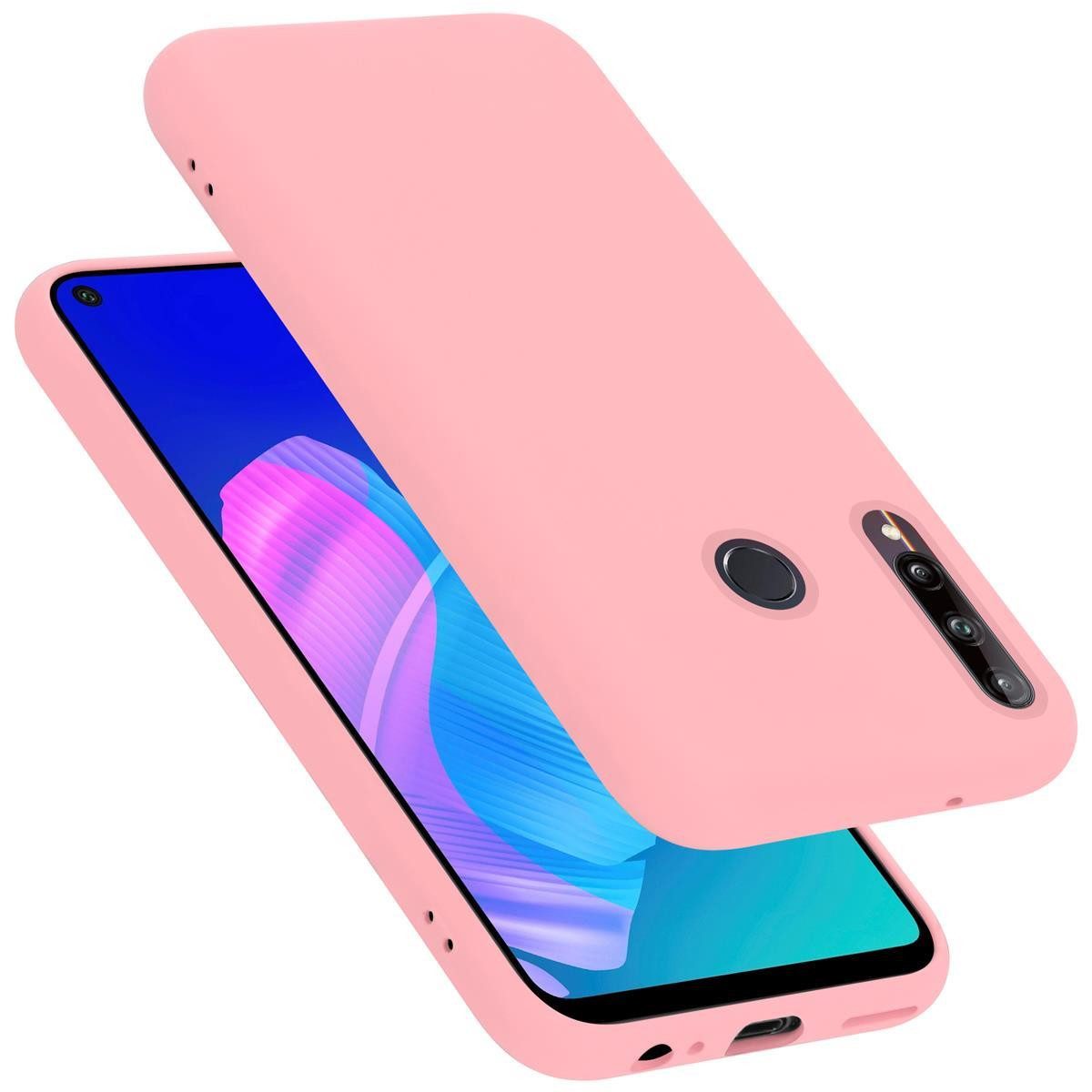 Cadorabo Handyhülle für Huawei P40 LITE E Hülle Huawei P40 LITE E, Flexible Hülle TPU Silikon Schutzhülle Back Cover Case