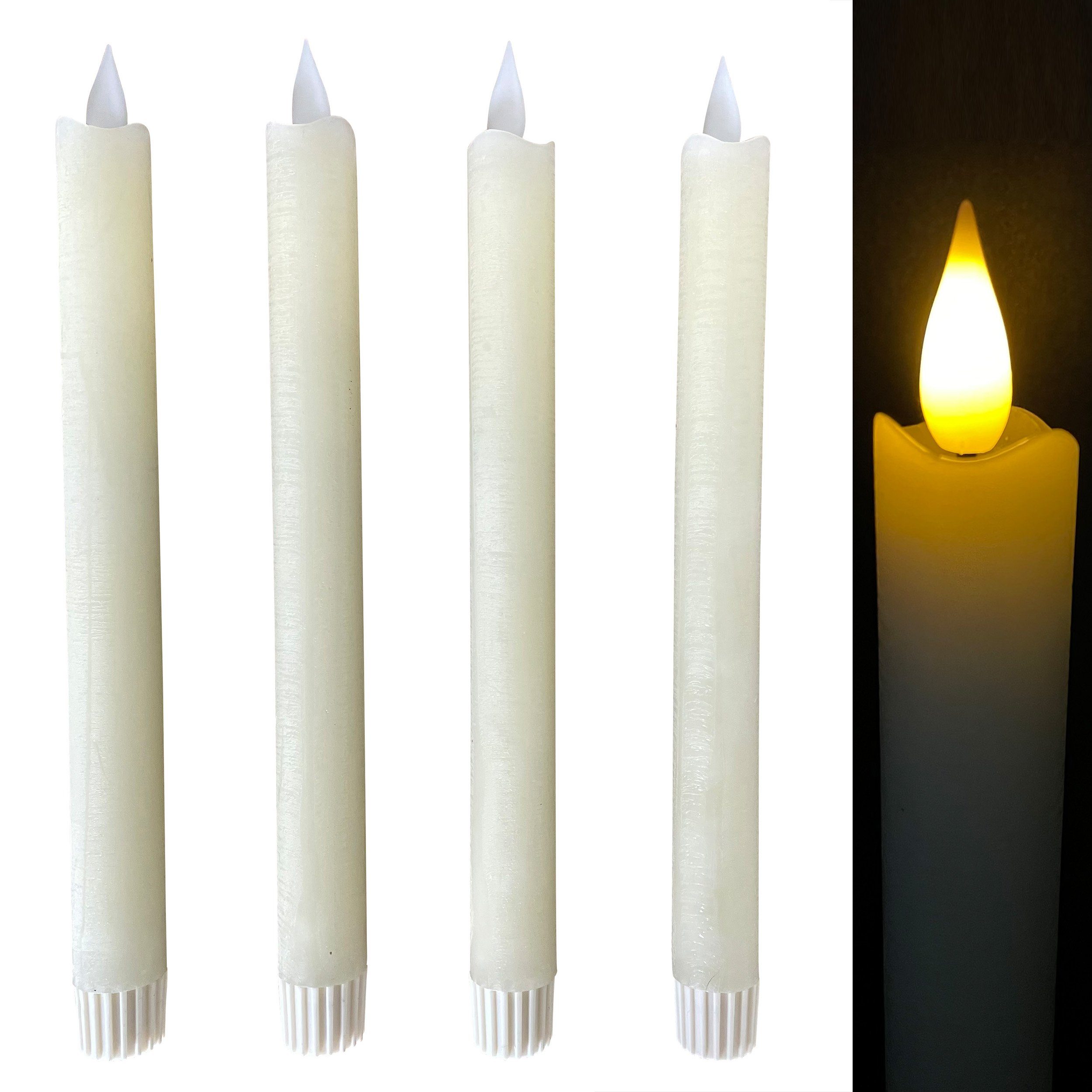 Online-Fuchs LED-Kerze 4 LED STABKERZEN im günstig online kaufen