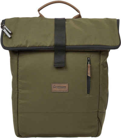 Gesslein Wickelrucksack N°6, aqua mint, Made in Germany