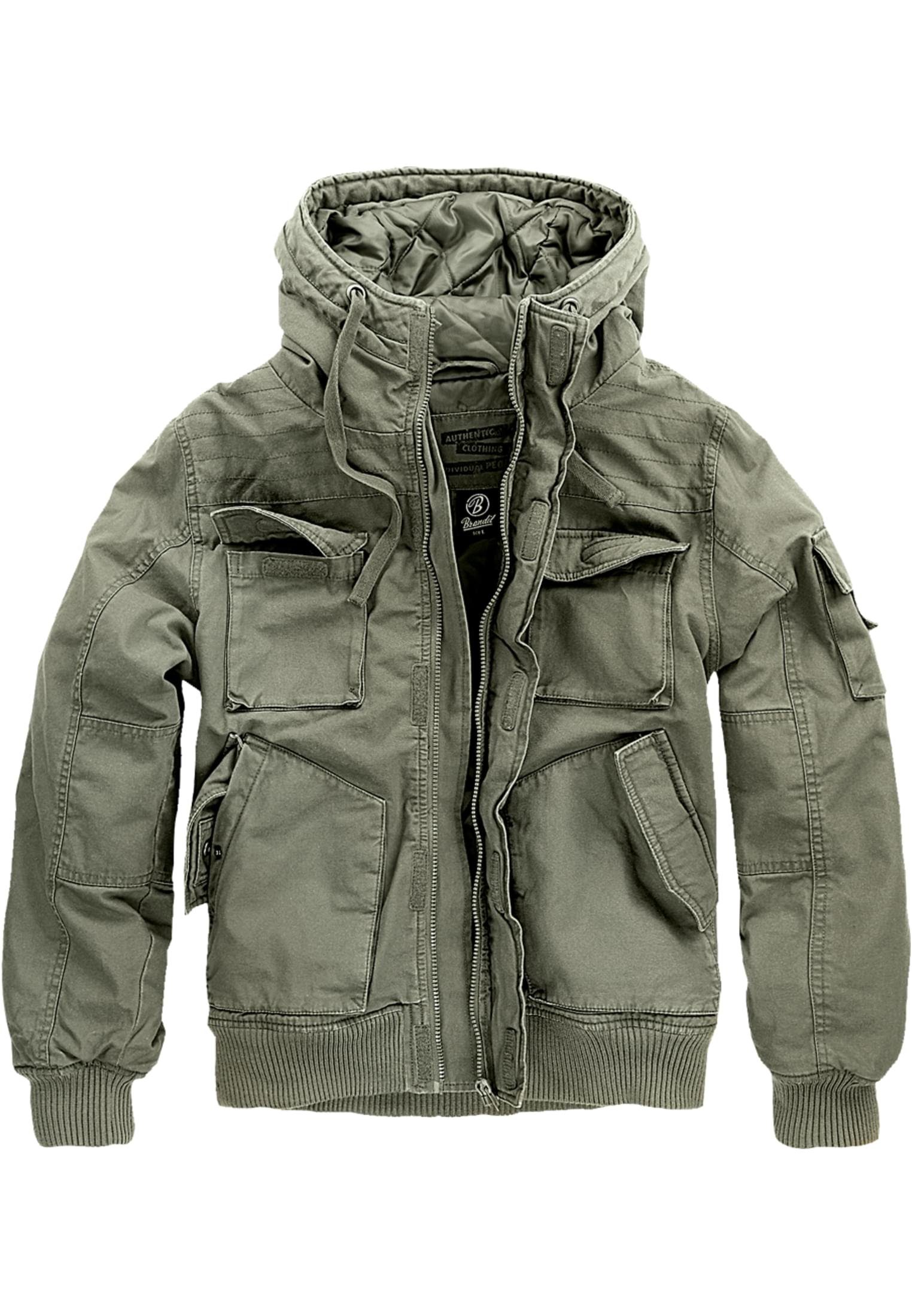 Brandit Herren Winterjacke Winter Jacket (1-St) olive Bronx