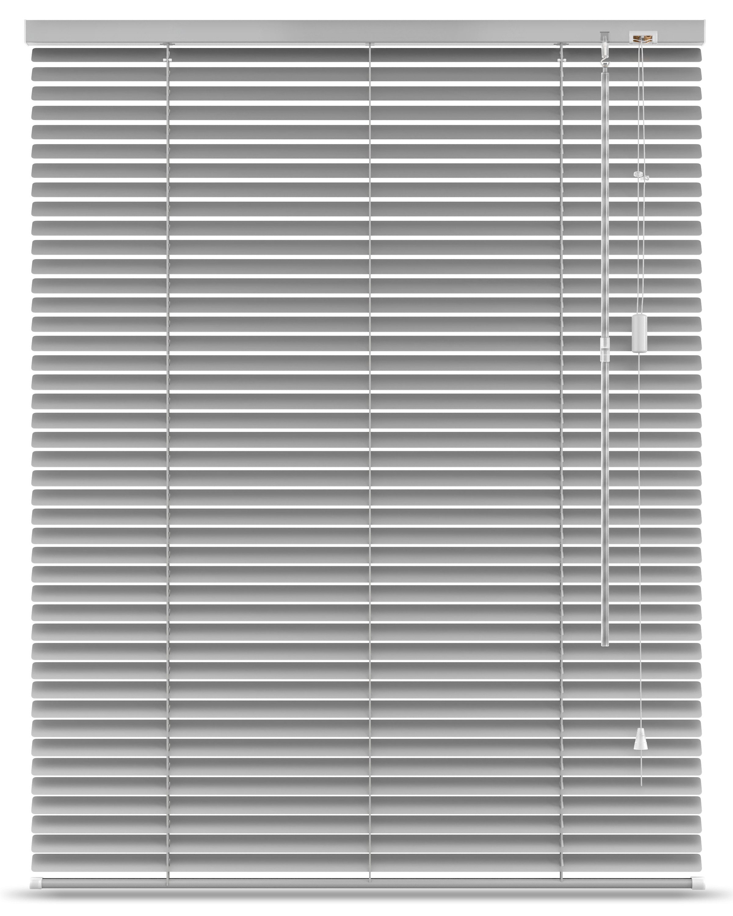 Sol Royal Jalousie Alu Jalousie SolDecor JA2 Klemmfix, 90x220cm, Silber matt, Tür- und Fensterjalousie Alu Blickschutz 2,5 cm breite Lamellen