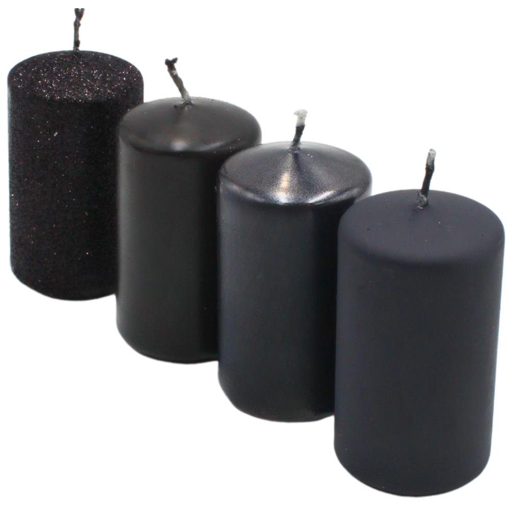 Dekohelden24 Adventskerze Stumpenkerze, Adventskerzen, Adventskranzkerzen, günstig online kaufen