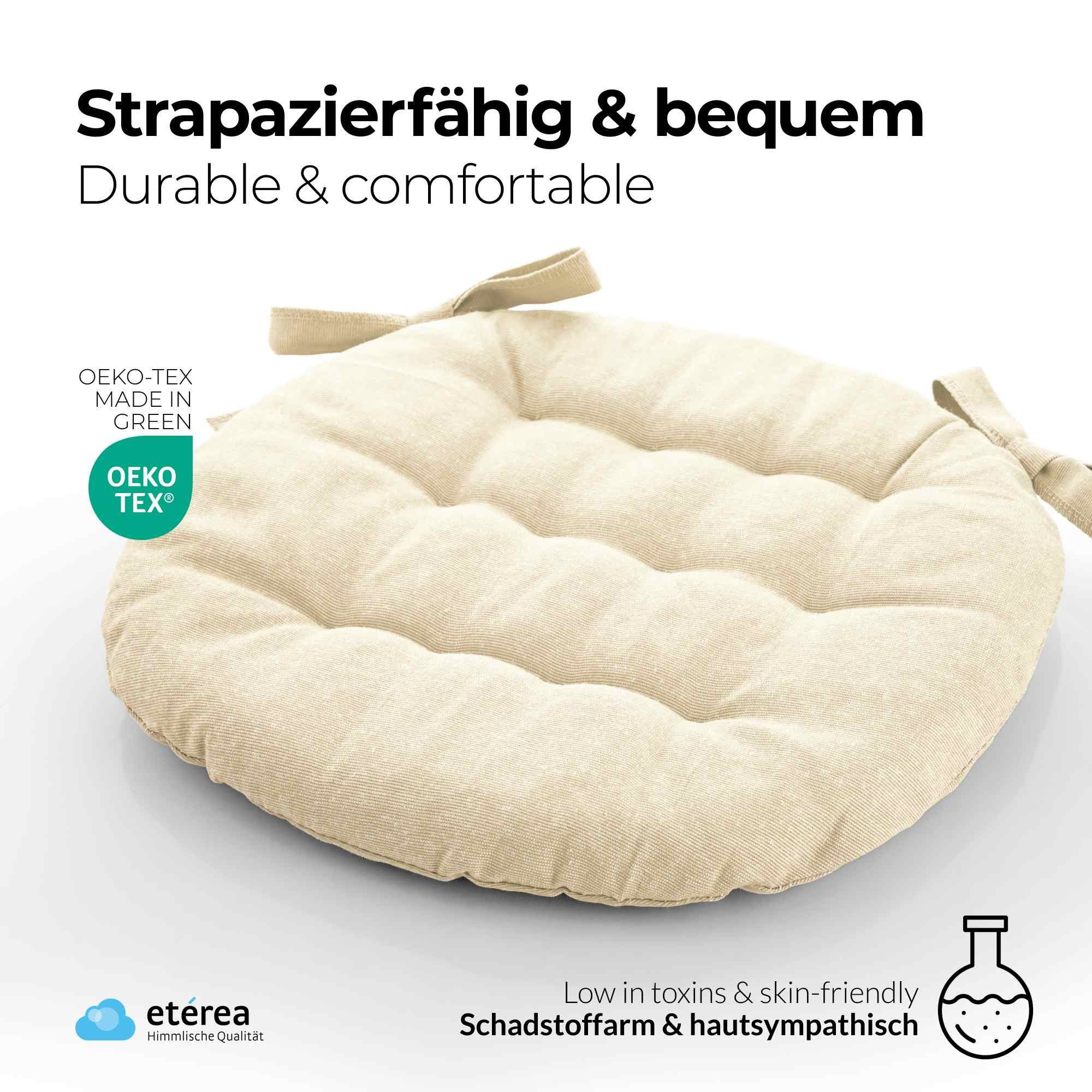 etérea Himmlische Qualität Sitzkissen etérea Sitzkissen Stuhlkissen Basic Auflage und