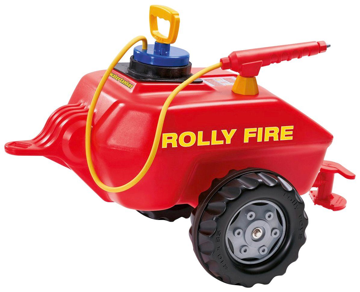 rolly toys® Причіп для дитячого автомобіля Vacumax Fire, Tanker für Trettraktoren