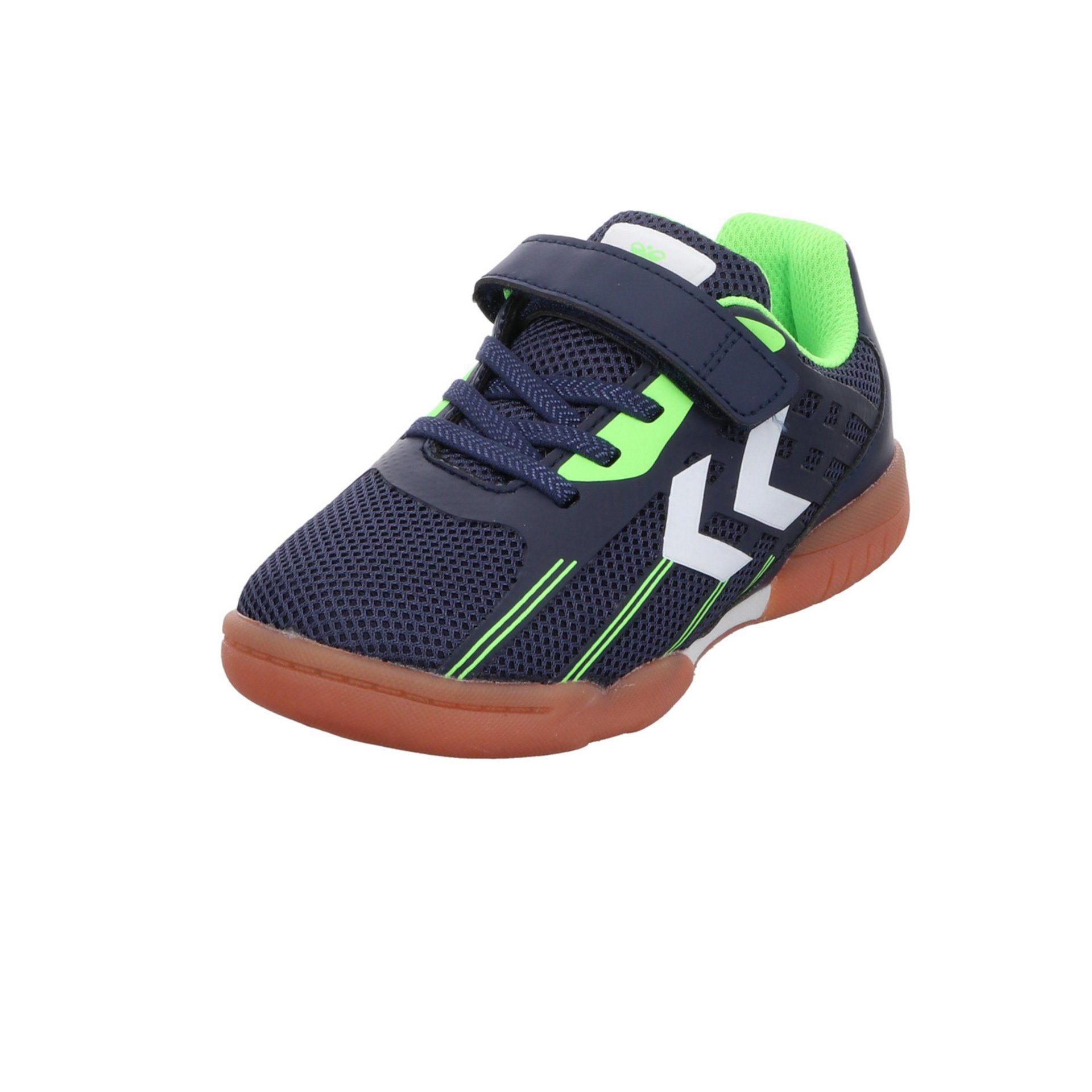 Elite hummel Mädchen Schnürhalbschuhe Sneaker Kombi Synthetikkombination blau Stiefelette VC Root sonst JR