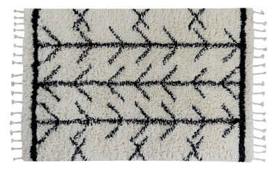 Kinderteppich Teppich, Viking, 120x180 cm, handgeknüpfte Schurwolle, Scandicliving, rechteckig