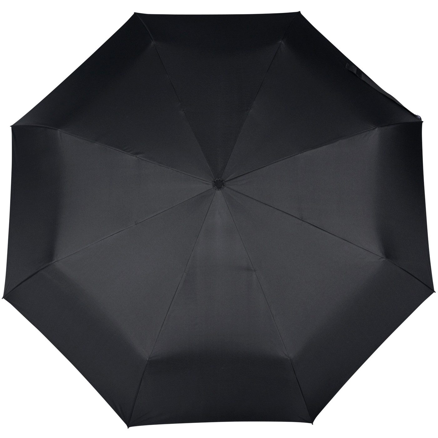 iX-brella Taschenregenschirm XXL 121 cm Durchmesser mit Auf-Zu-Automatik, mit echtem Holz-Stabgriff