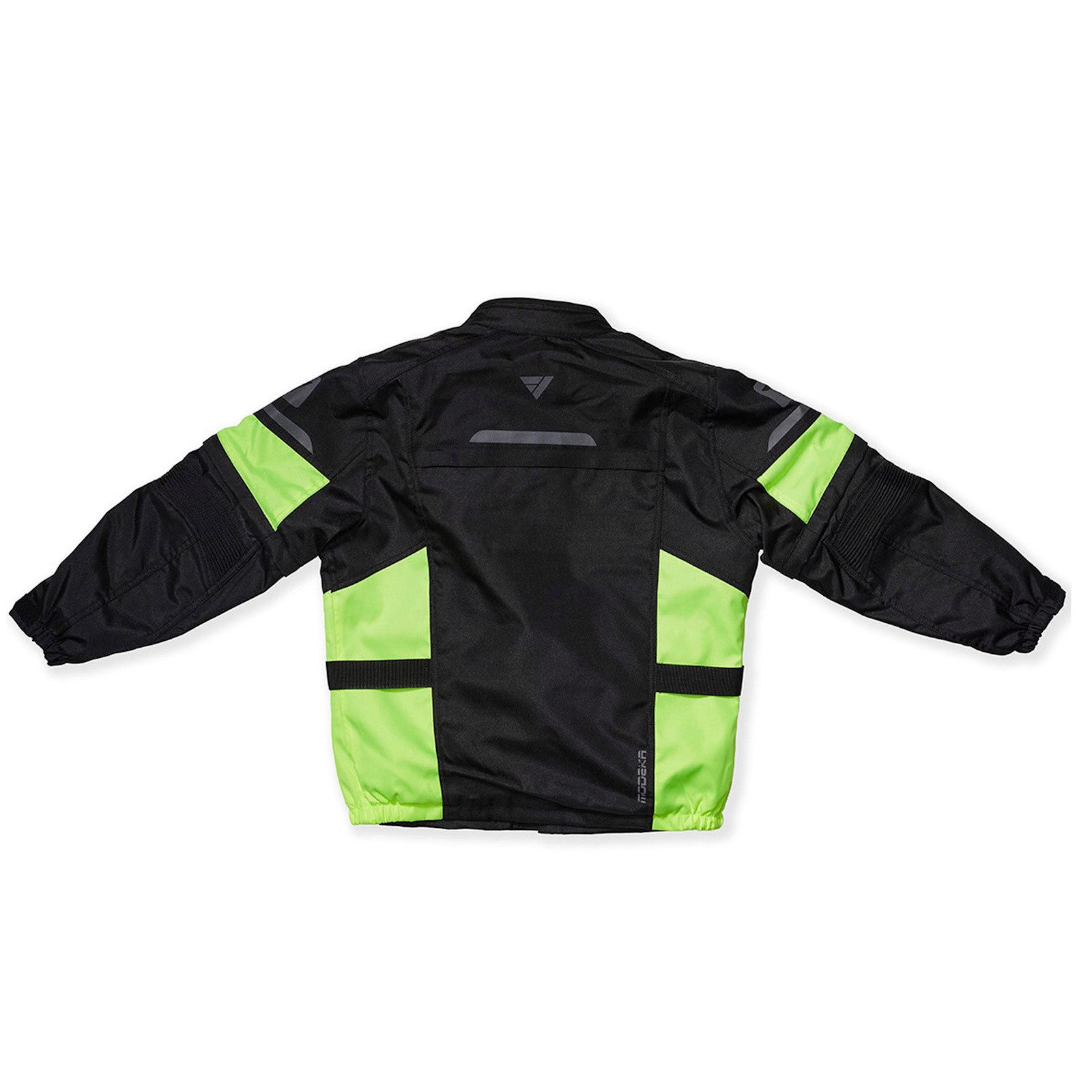 Modeka Motorradjacke Modeka Tarex II Kinder Textiljacke Schwarz / Gelb 164 motorradjacke kinder