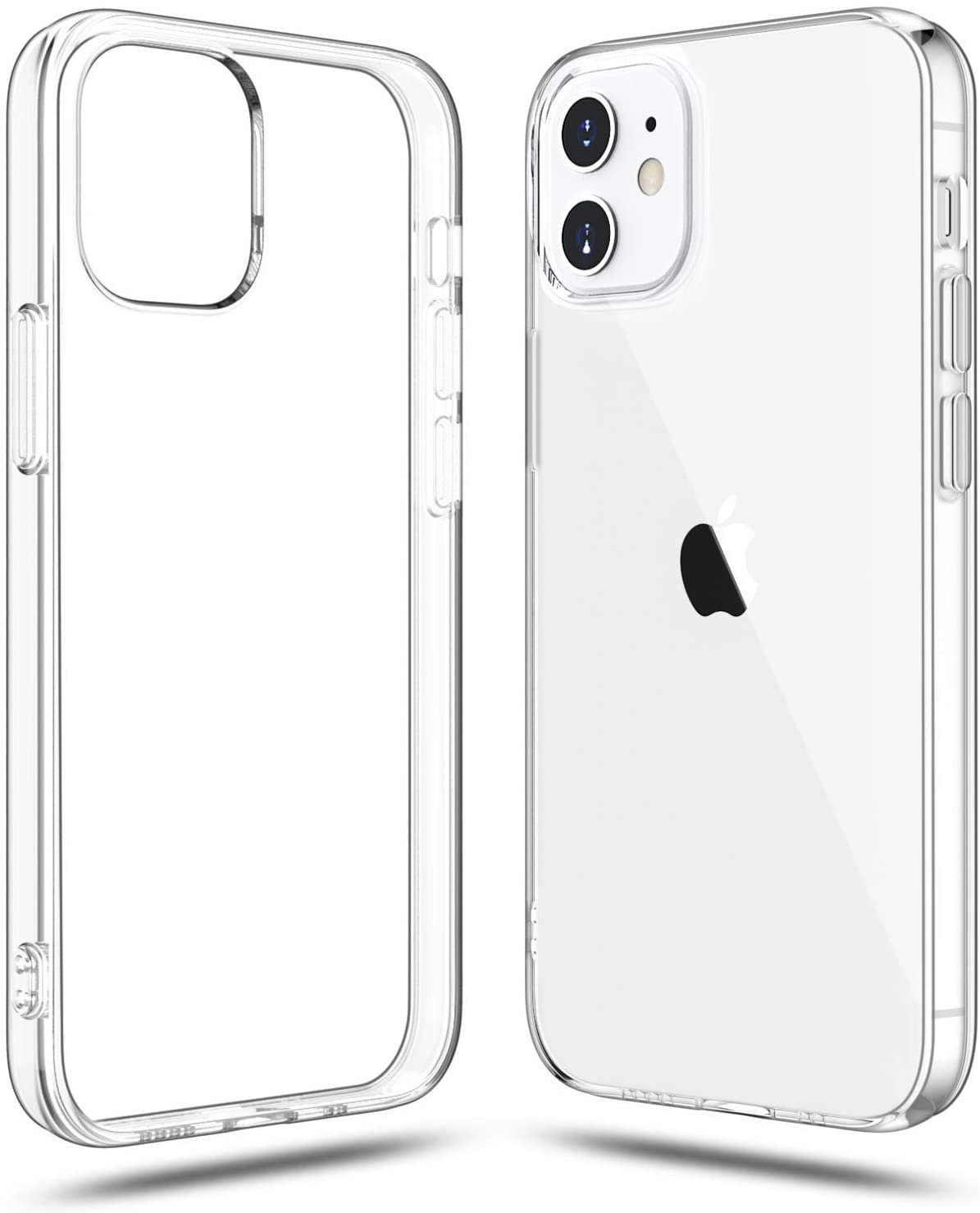Wisam Smartphone-Hülle für Apple iPhone 12 Mini Silikon Case Schutzhülle Transparent 13,72 cm (5,40 Zoll)