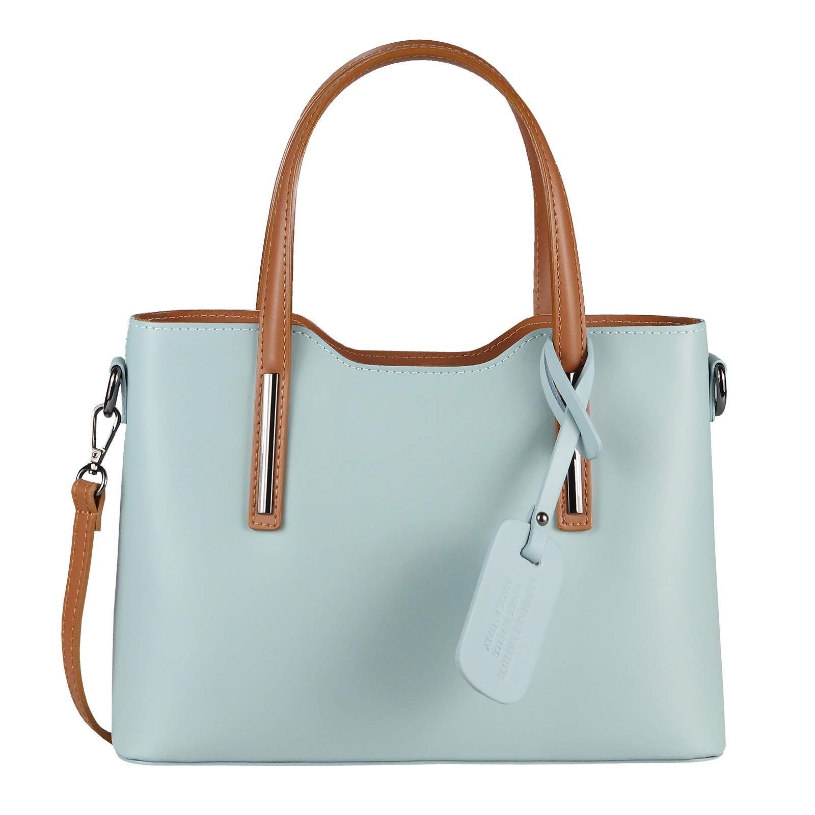ITALYSHOP24 Schultertasche Made in Italy Damen günstig online kaufen