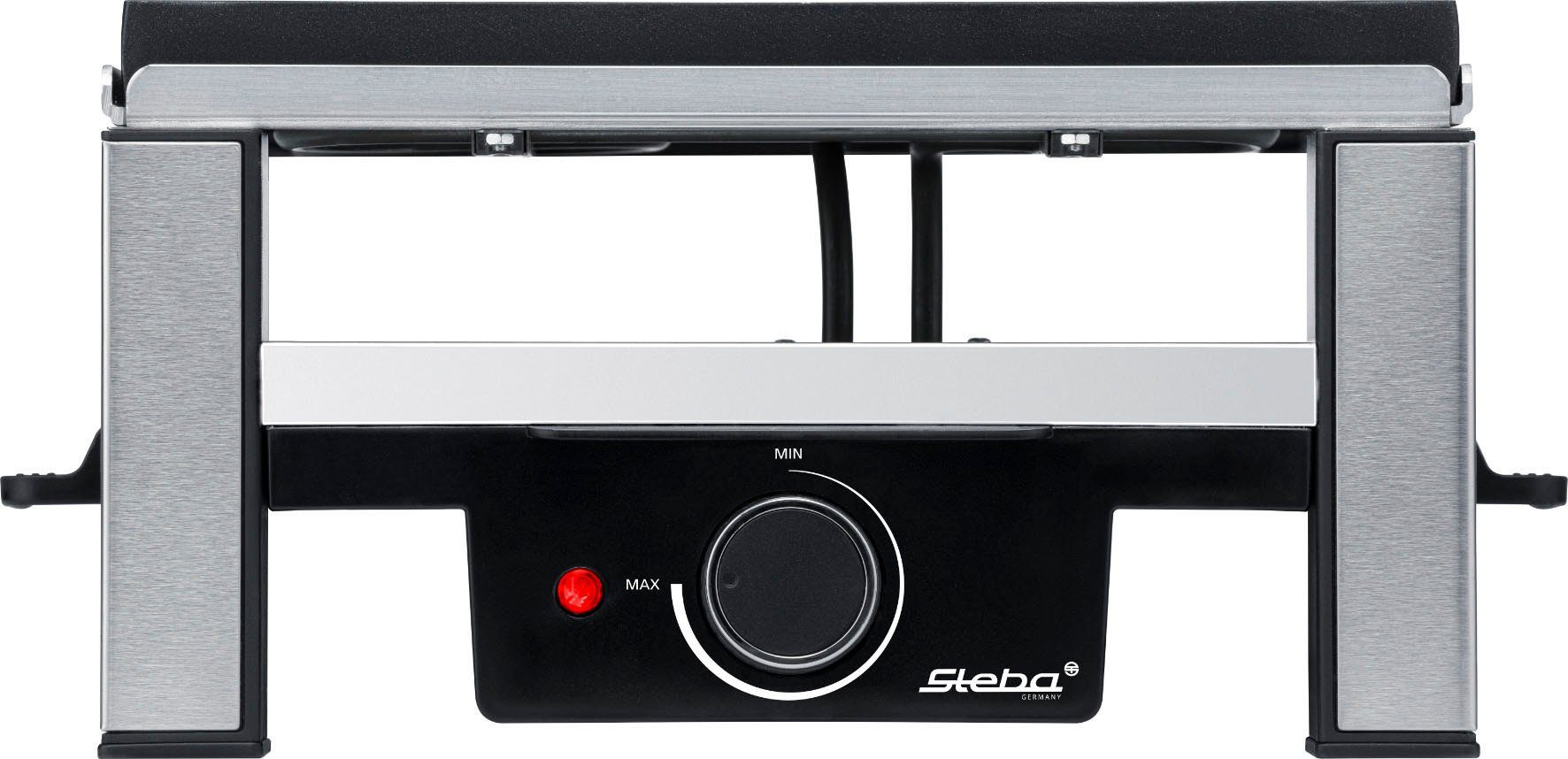 Steba Raclette RC 104, 4 Raclettepfännchen, 900 W