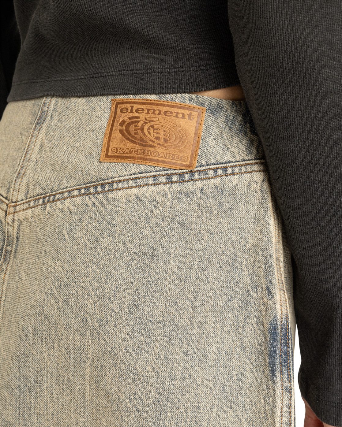 Element Jeansrock Maxi