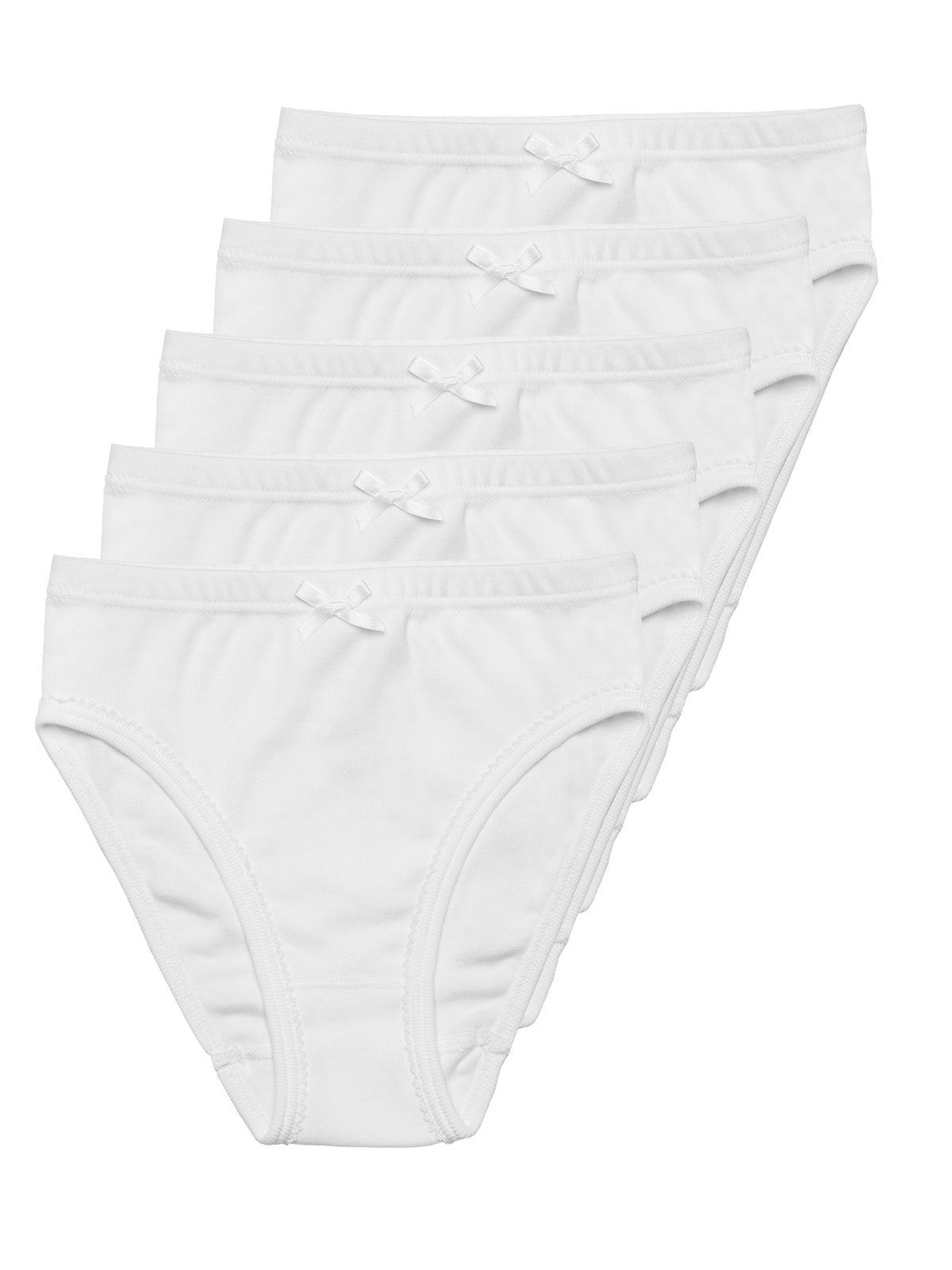 Slip 5er Pack Mädchen Slip Bio-Cotton