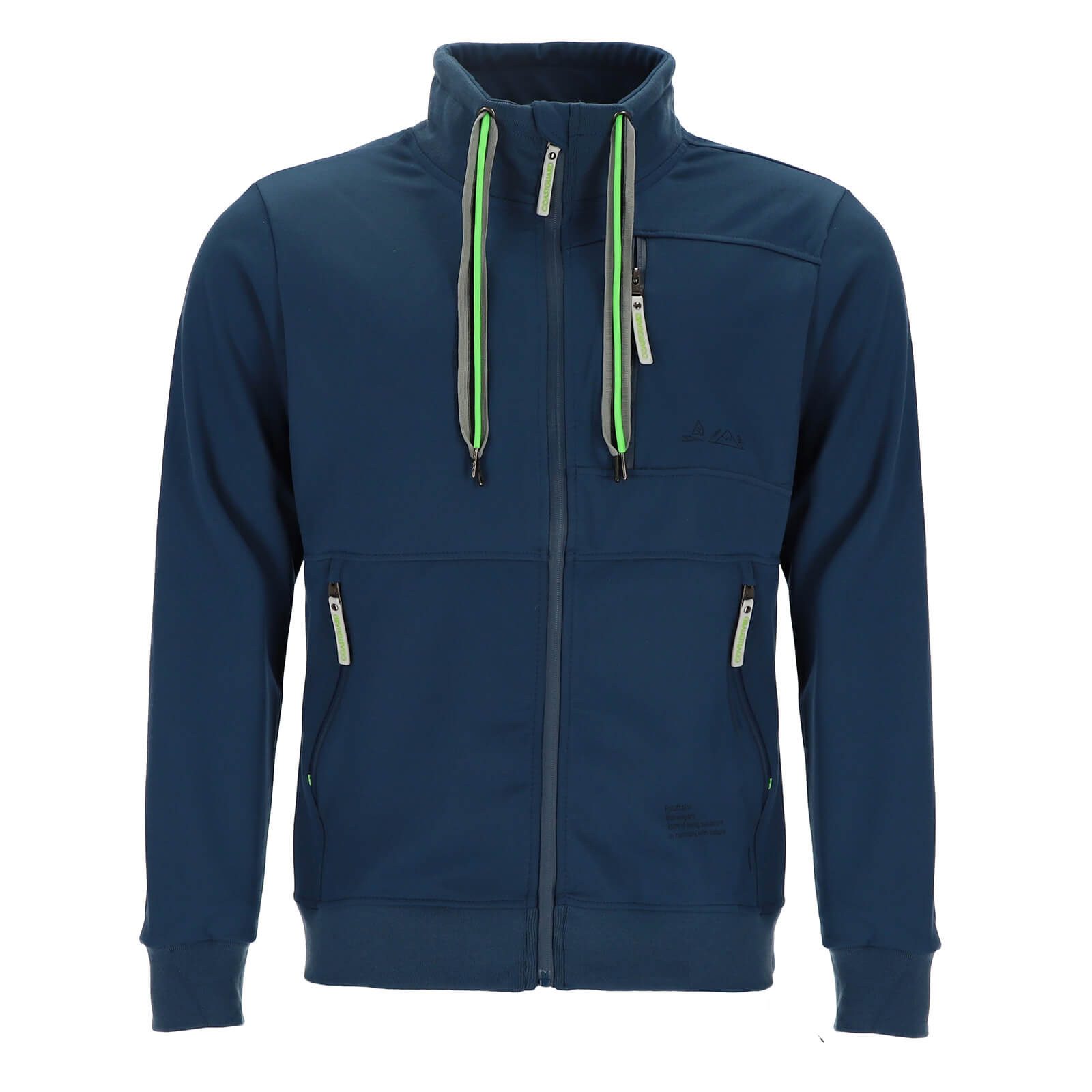 Coastguard Sweatjacke Herren Jacke mit Kordelband-Stehkragen günstig online kaufen
