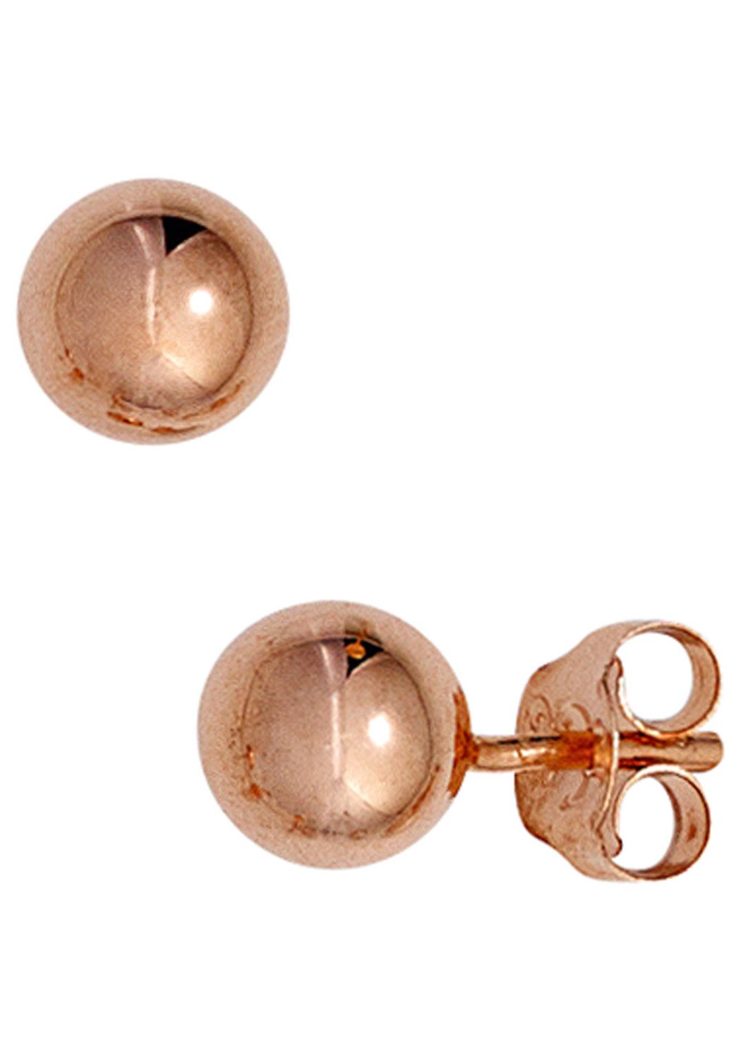 Paar Ohrstecker Ohrringe Kugel Kugelohrringe 6 mm