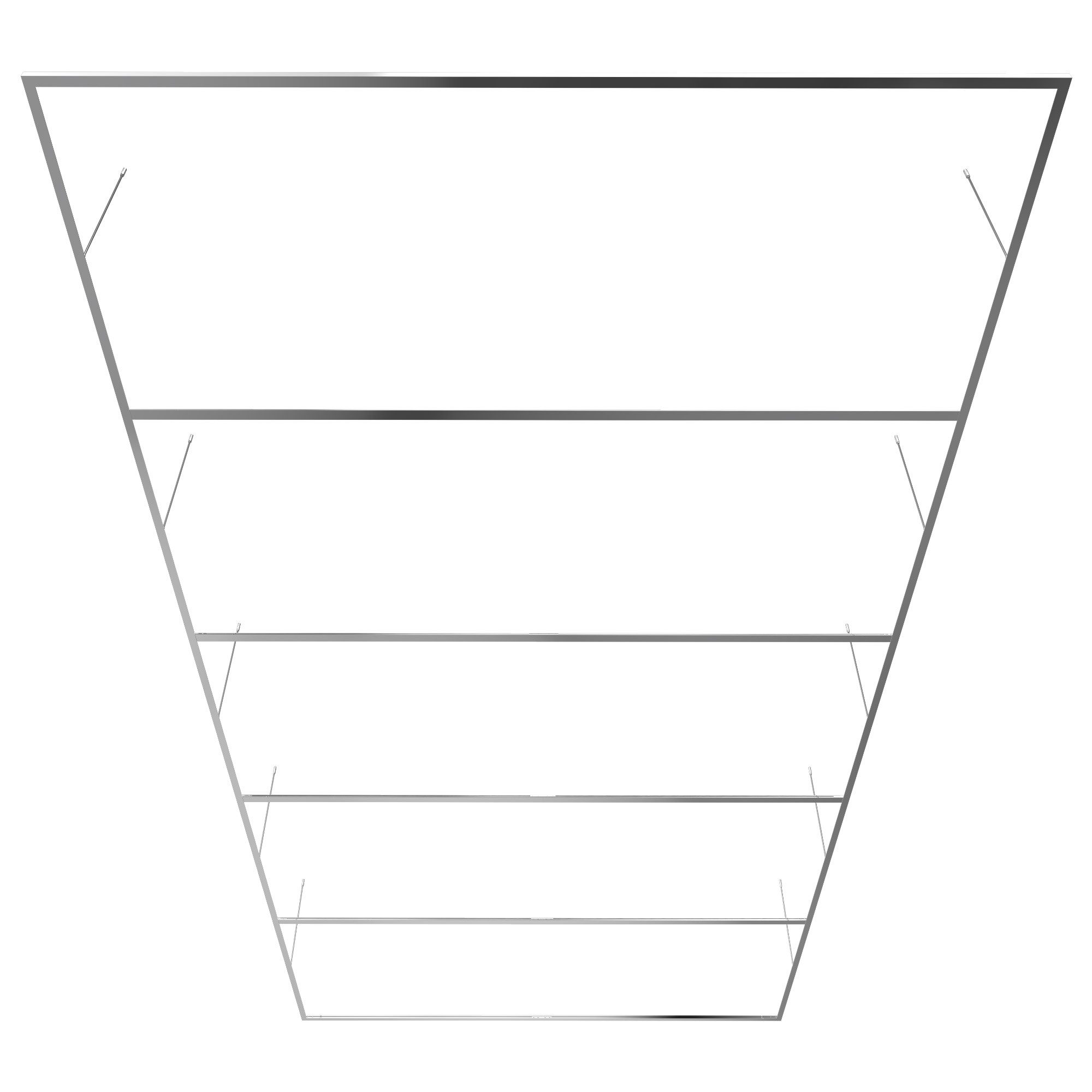 Barberpub LED Panel BarberPub Aluminiumrahmen für Hexagon LED Light LP003/LP004/LP005, ohne Leuchtmittel