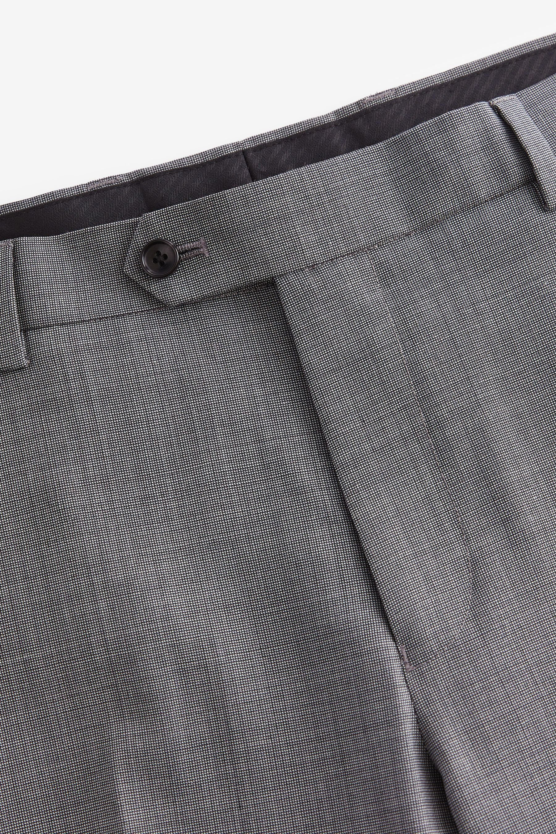 Next Anzughose Tailored (1-tlg) im Grey Hose Fit: Signature Wollanzug