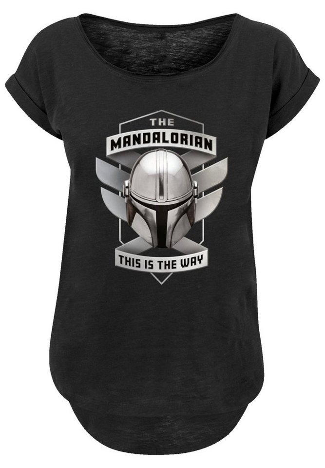 F4NT4STIC T-Shirt Star Wars The Mandalorian This Is The Way Premium Qualität,  Sehr weicher Baumwollstoff mit hohem Tragekomfort