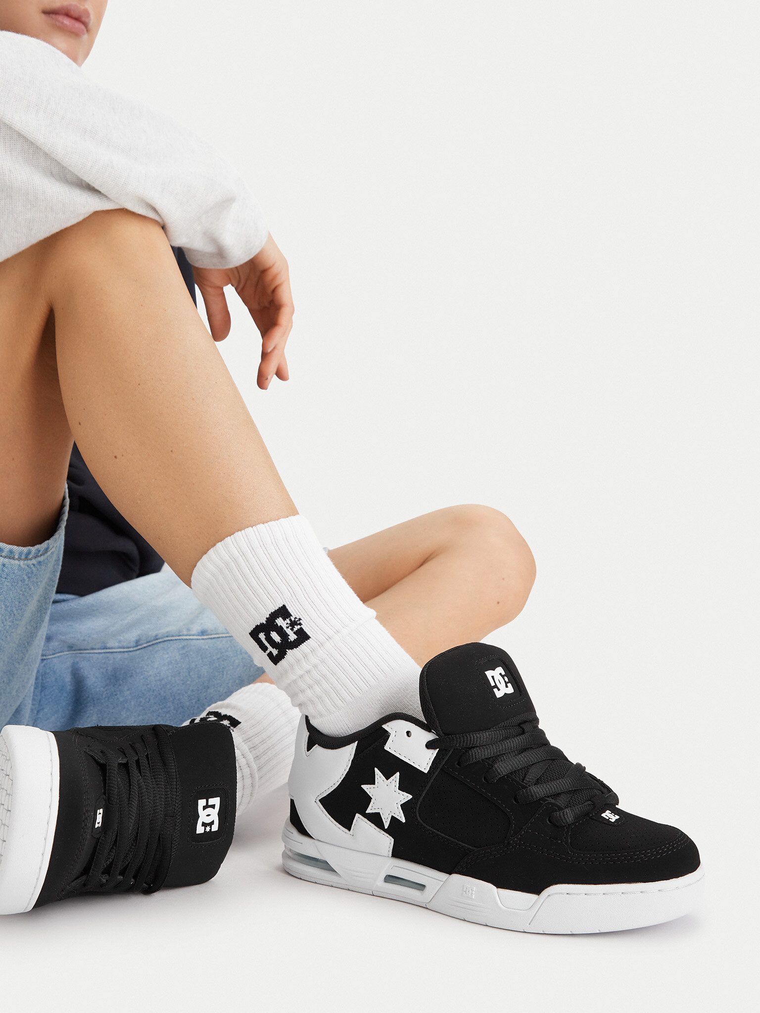 DC Shoes Dc Shoes Damen-Sneakers Schwarz DC SHOES-EO-DC COMMAND DC02744003 Schw Sneaker