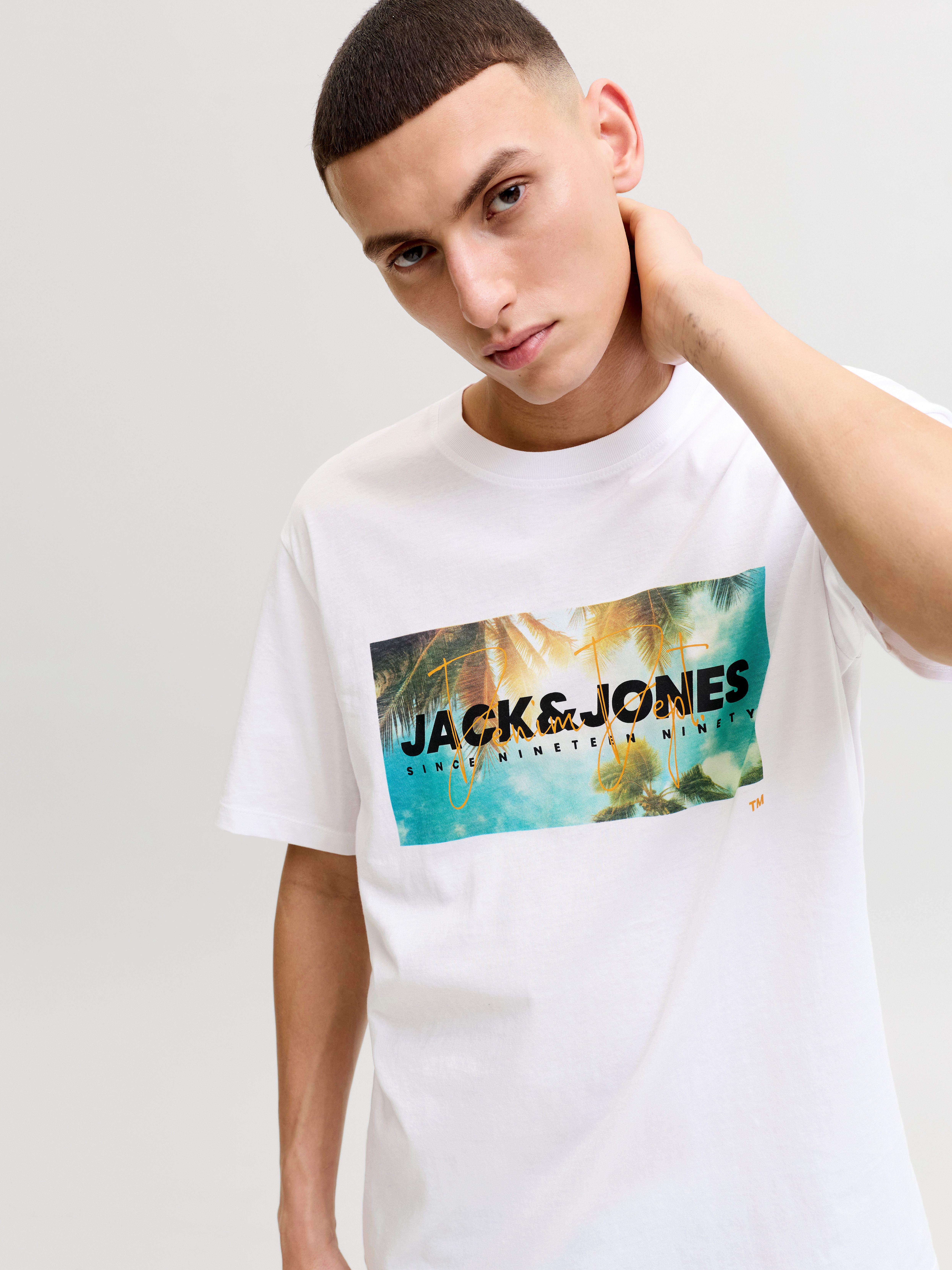 Jack & Jones Rundhalsshirt JJINDIANA TEE SS CREW NECK – Bild 2 von 5