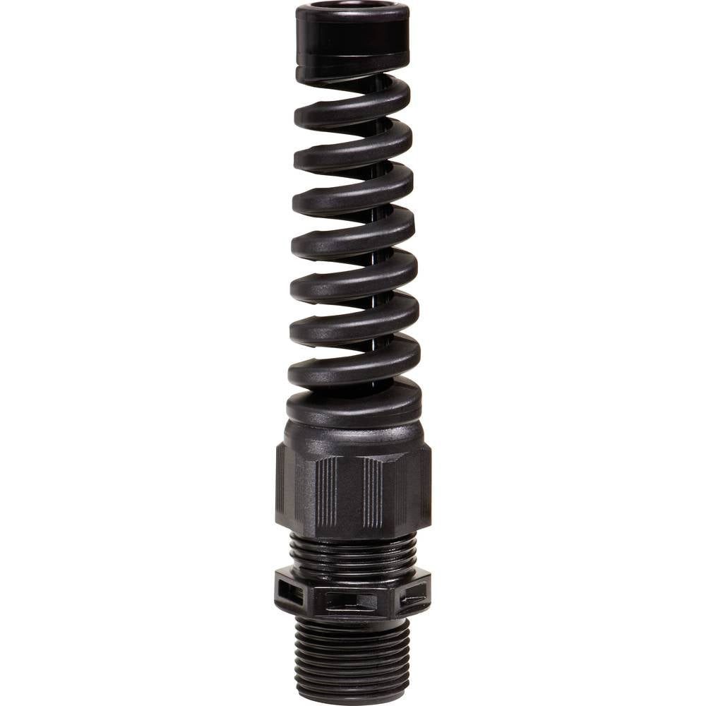 WISKA Kabelsockel Kunststoffkabelverschraubung mit Knickschutz M20 10061217, schlagfest, mit Zugentlastung, mit Dichtung