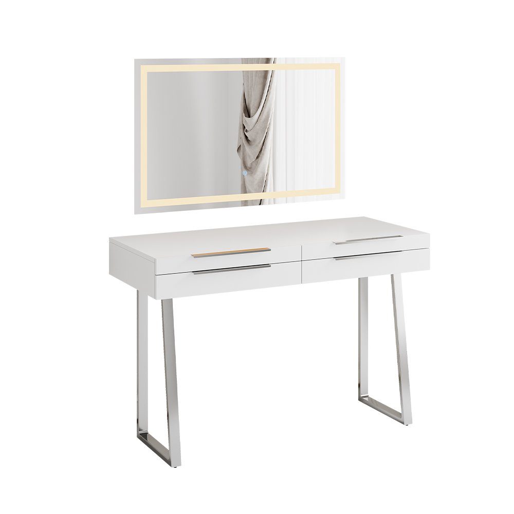 Vicco Schminktisch Alexia, Weiß, 120 cm günstig online kaufen