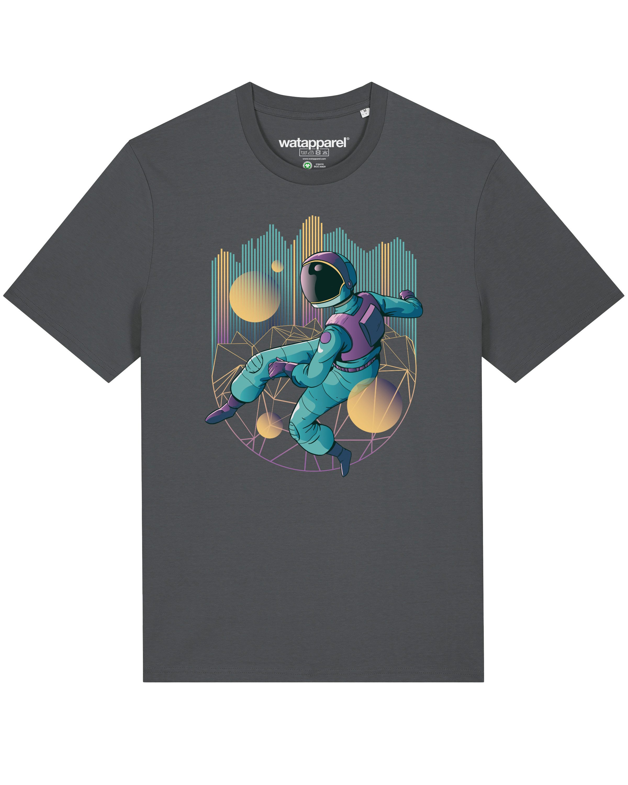wat? Apparel Print-Shirt Techno Astronaut (1-tlg) günstig online kaufen