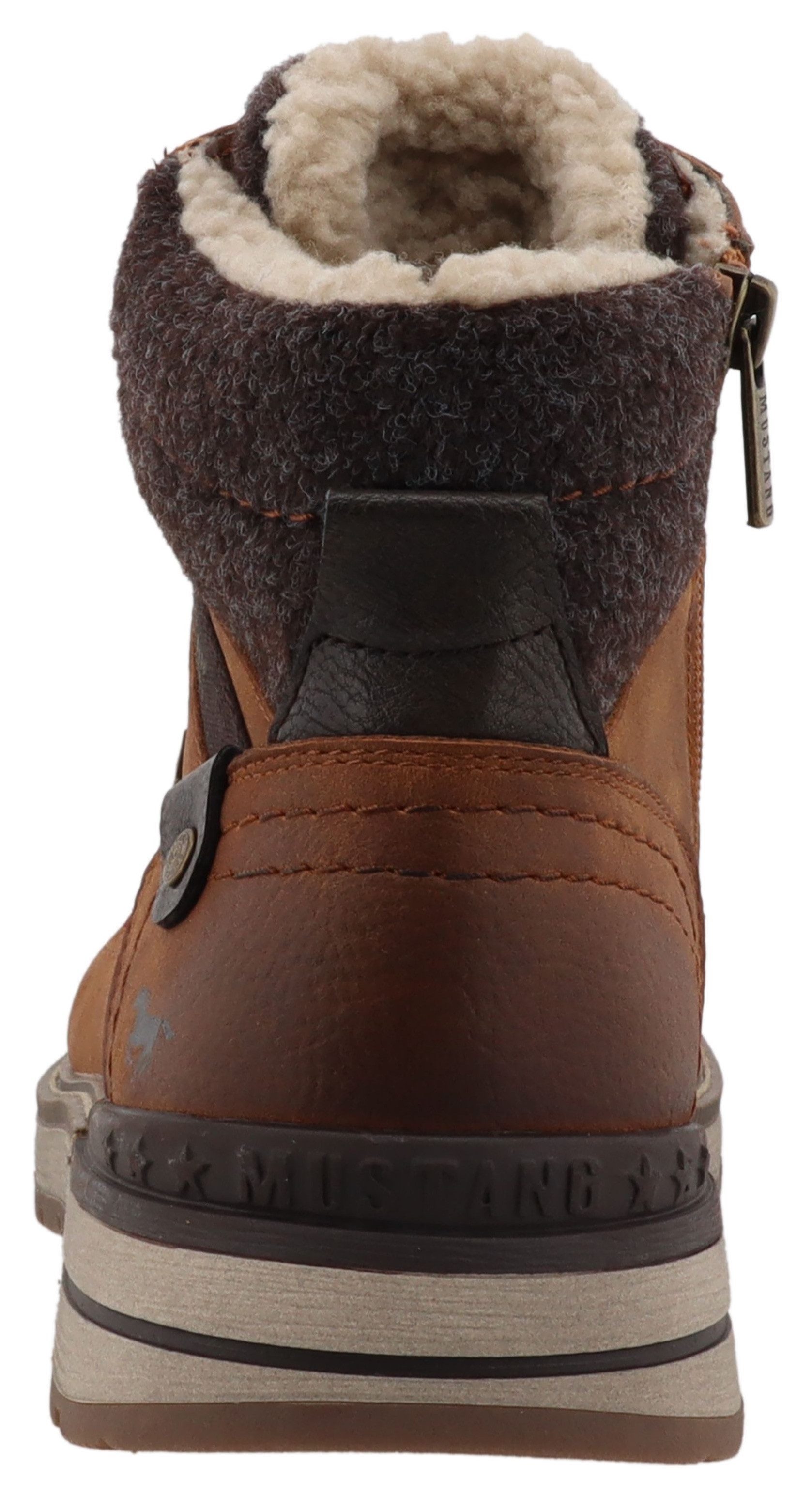 Mustang Shoes Maril Winterboots Workerboots, Schnürboots günstig online kaufen
