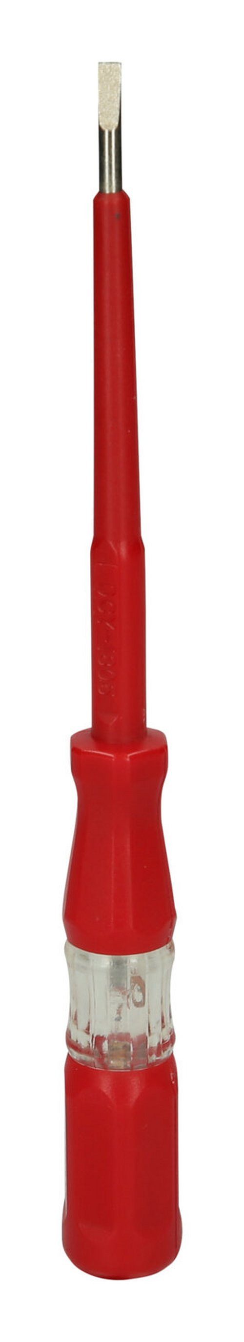 KS Tools Spannungsprüfer, Mit Schutzisolierung 100-500 V, 180 mm